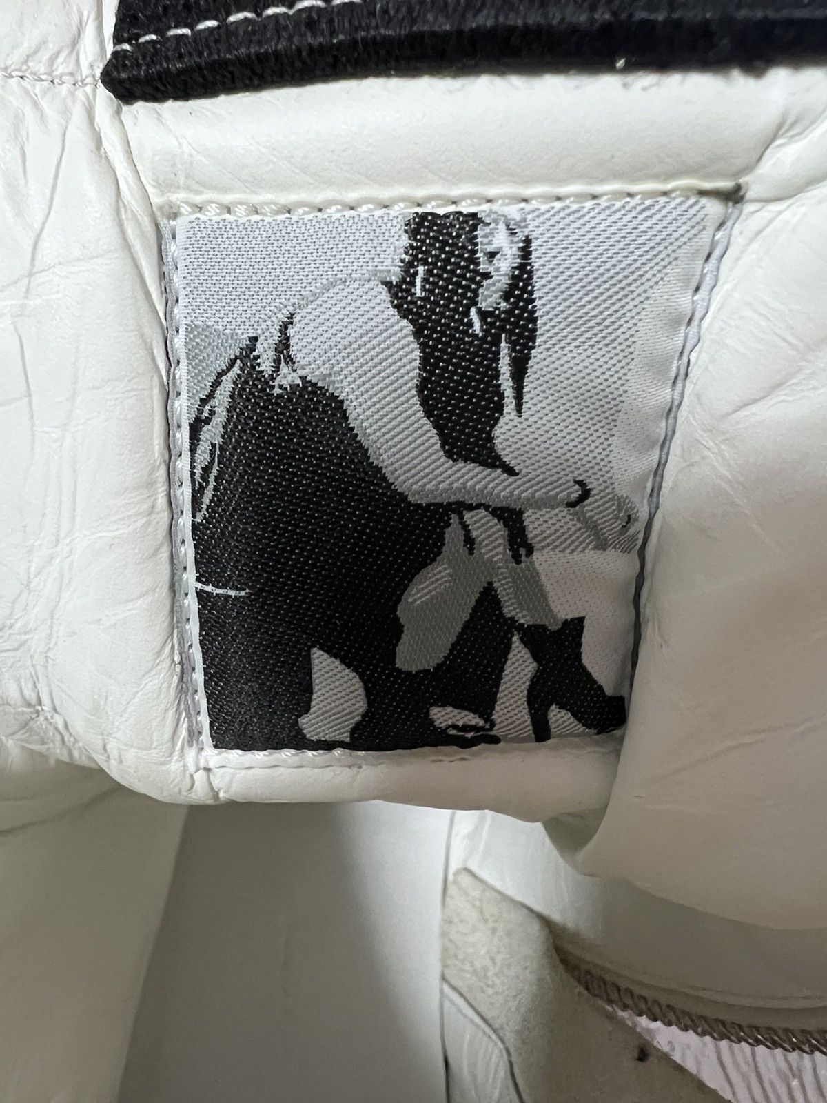 Rick Owens Rick owens geobasket black/milk sz 36 Size US 6 / IT 36 - 9 Thumbnail