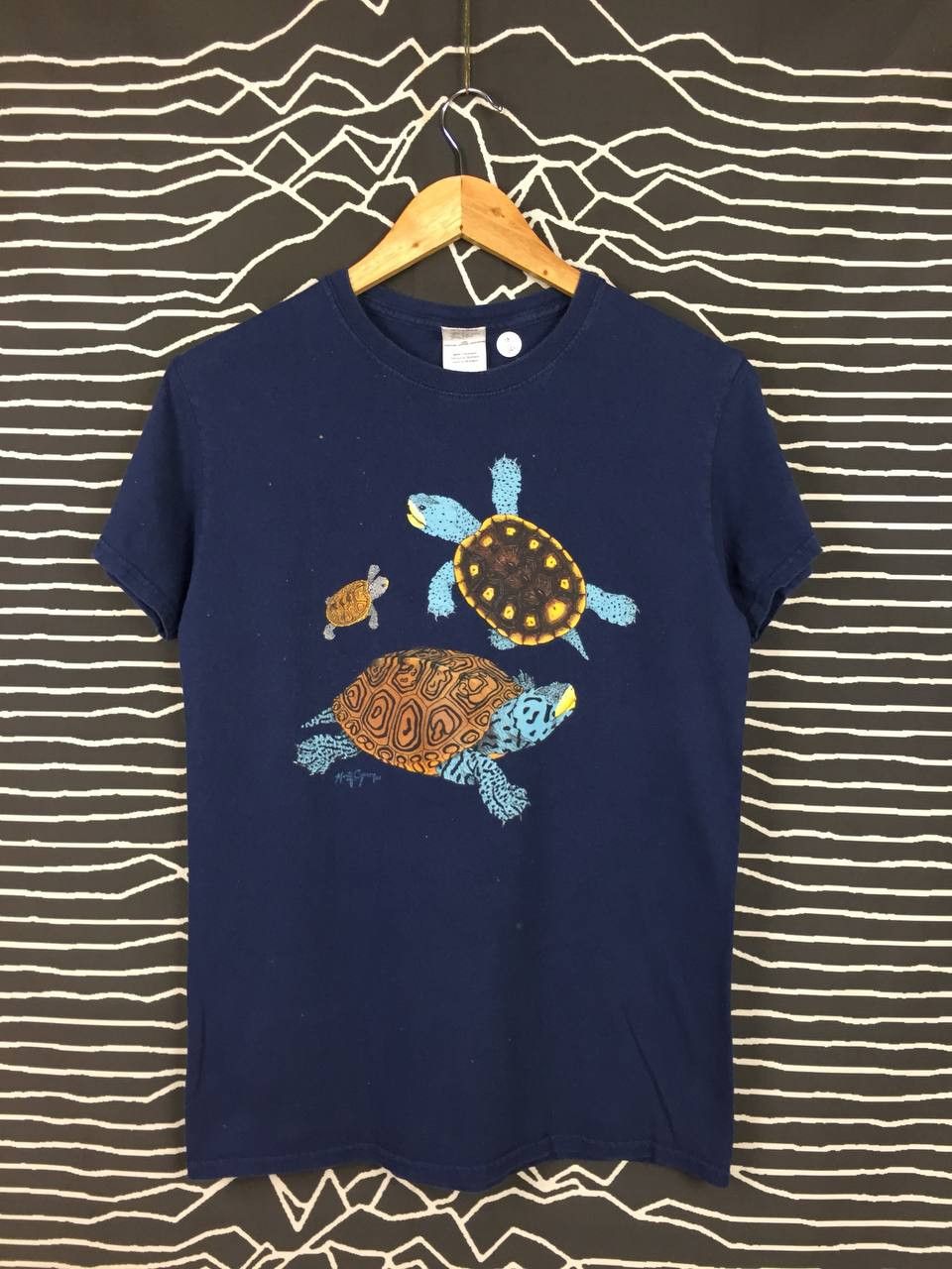 Vintage Vtg Twin Cities Reptiles Animal Print Graphic Tee Size US S / EU 44-46 / 1 - 2 Thumbnail