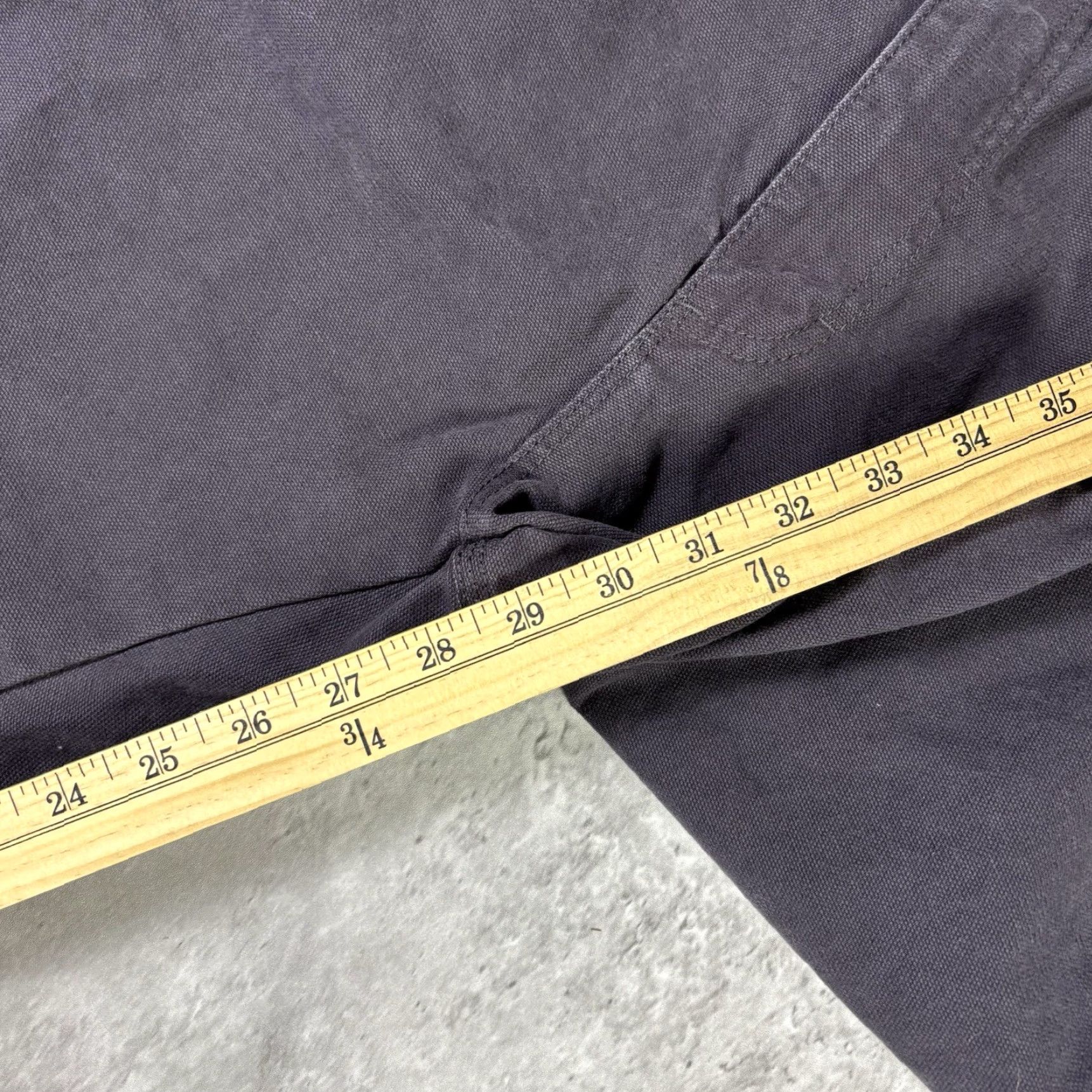 Dickies Dickies 874 Heavyweight Carpenter Pants Workwear Mens 38x29 Gray Canvas Cotton Regular Straight Front Zip Size US 38 / EU 54 - 7 Thumbnail