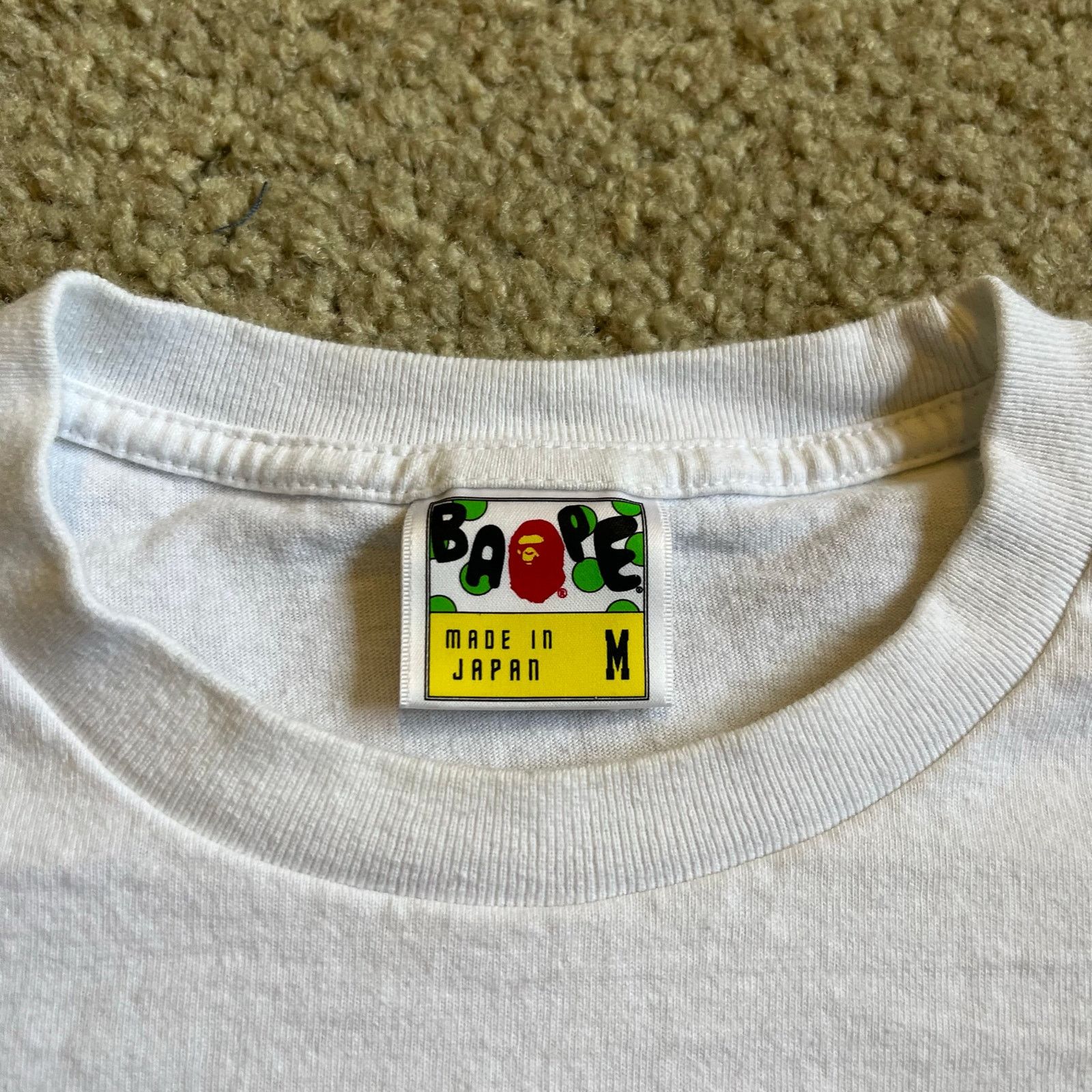 Bape × Nigo Authentic Bape x Amazon Tee White M Size US M / EU 48-50 / 2 - 5 Thumbnail
