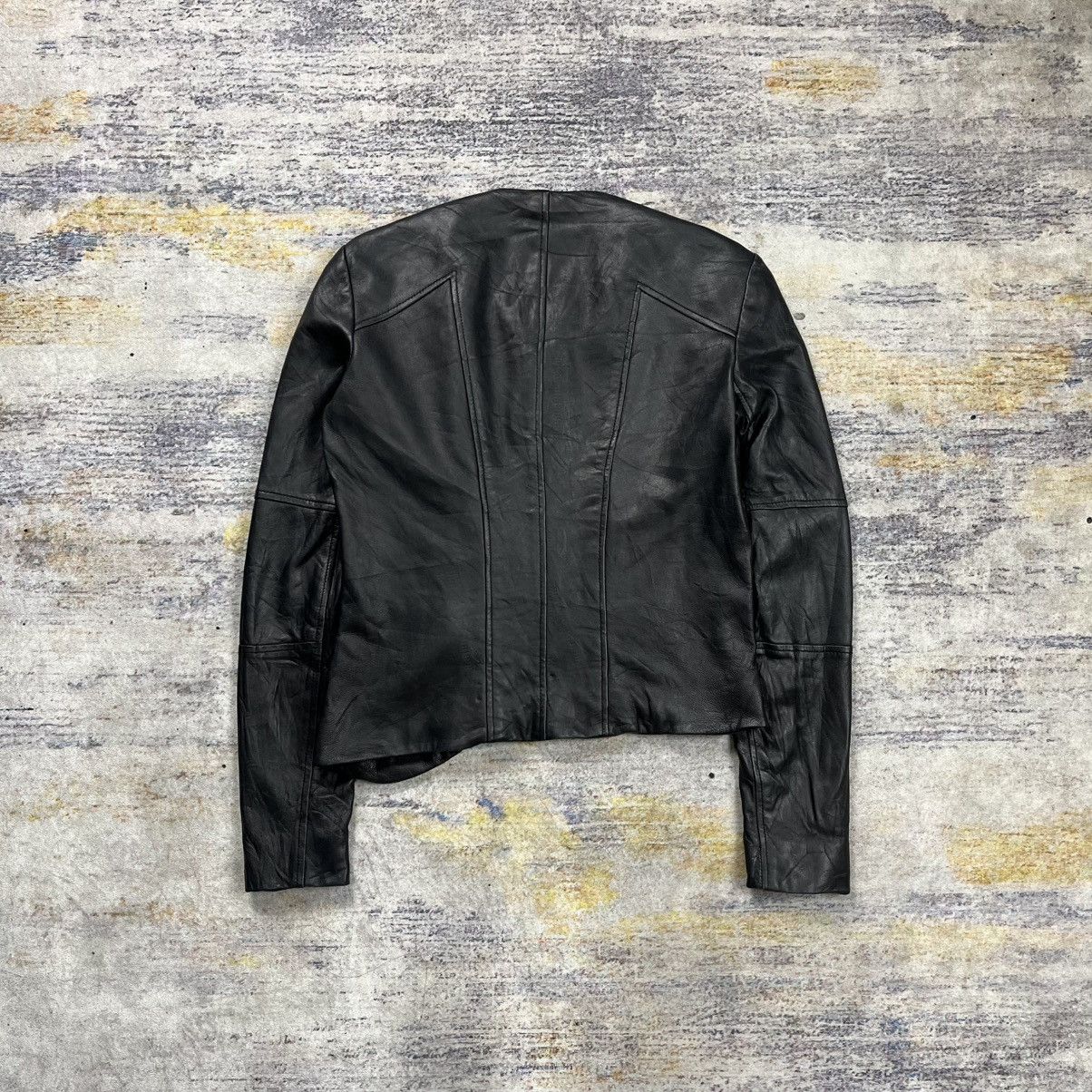 ジャケット・アウター HELMUT LANG A-2 cropped leather jacket Helmut Lang Articulated Leather Jacket | Saks Fifth Avenue