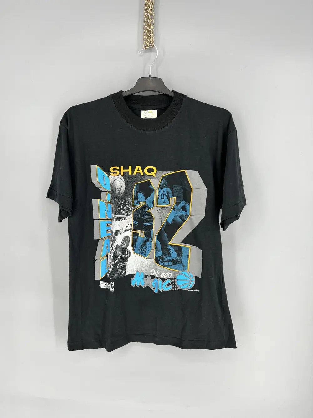 NBA Vintage 1995 Shaquille O’Neal Orlando Magic Salem Promo Tee Size US XL / EU 56 / 4 - 1 Thumbnail