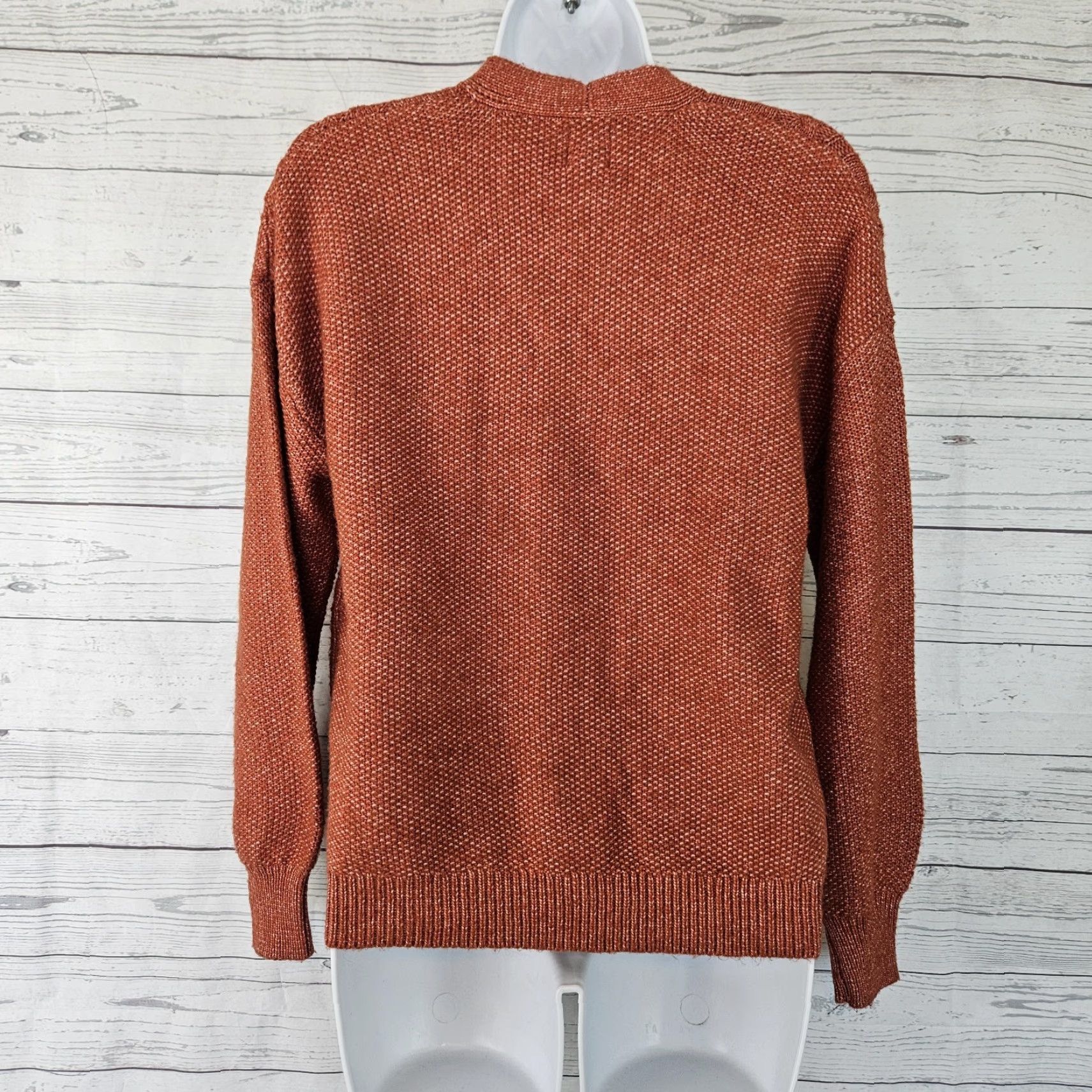 Joie Joie Cardigan Sweater XS Women Button Front Cable Knit Solid Brown Rayon Blend Size XS / US 0-2 / IT 36-38 - 3 Thumbnail