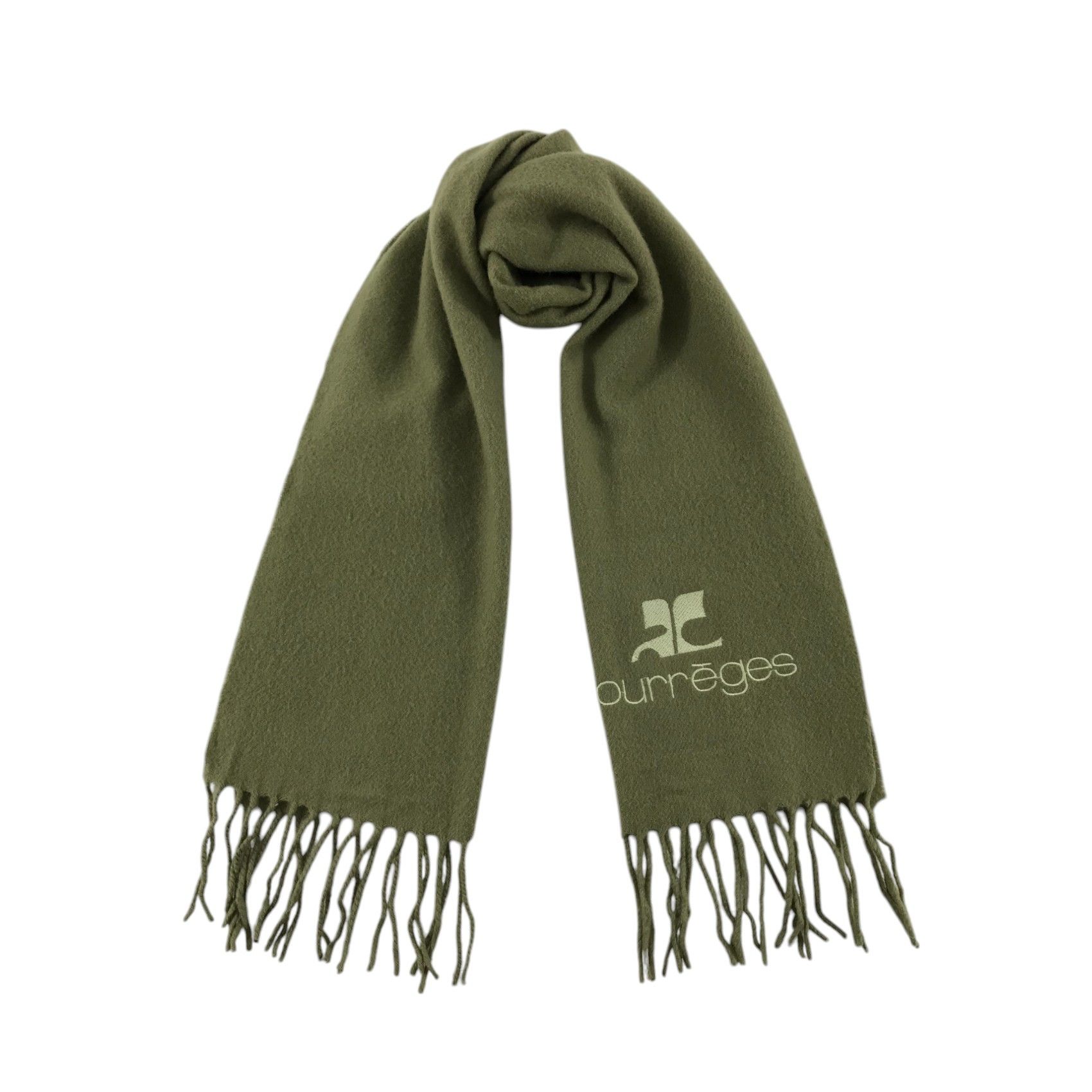 Courreges × Vintage Courreges Scarf / Muffler / Neckwear - WW1423 Size ONE SIZE - 1 Thumbnail