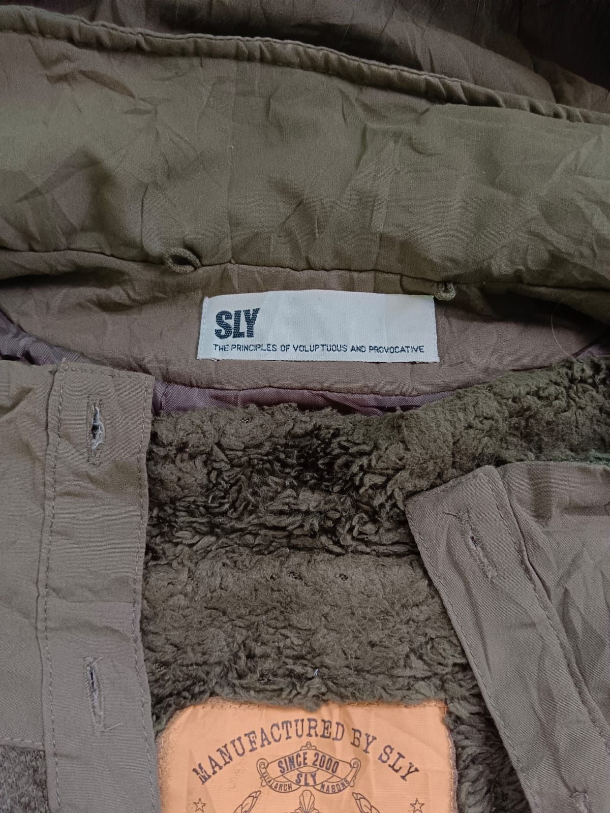 14th Addiction × If Six Was Nine × Le Grande Bleu (L.G.B.) Sly military thumb holes parka fur hoodie Size US M / EU 48-50 / 2 - 7 Thumbnail