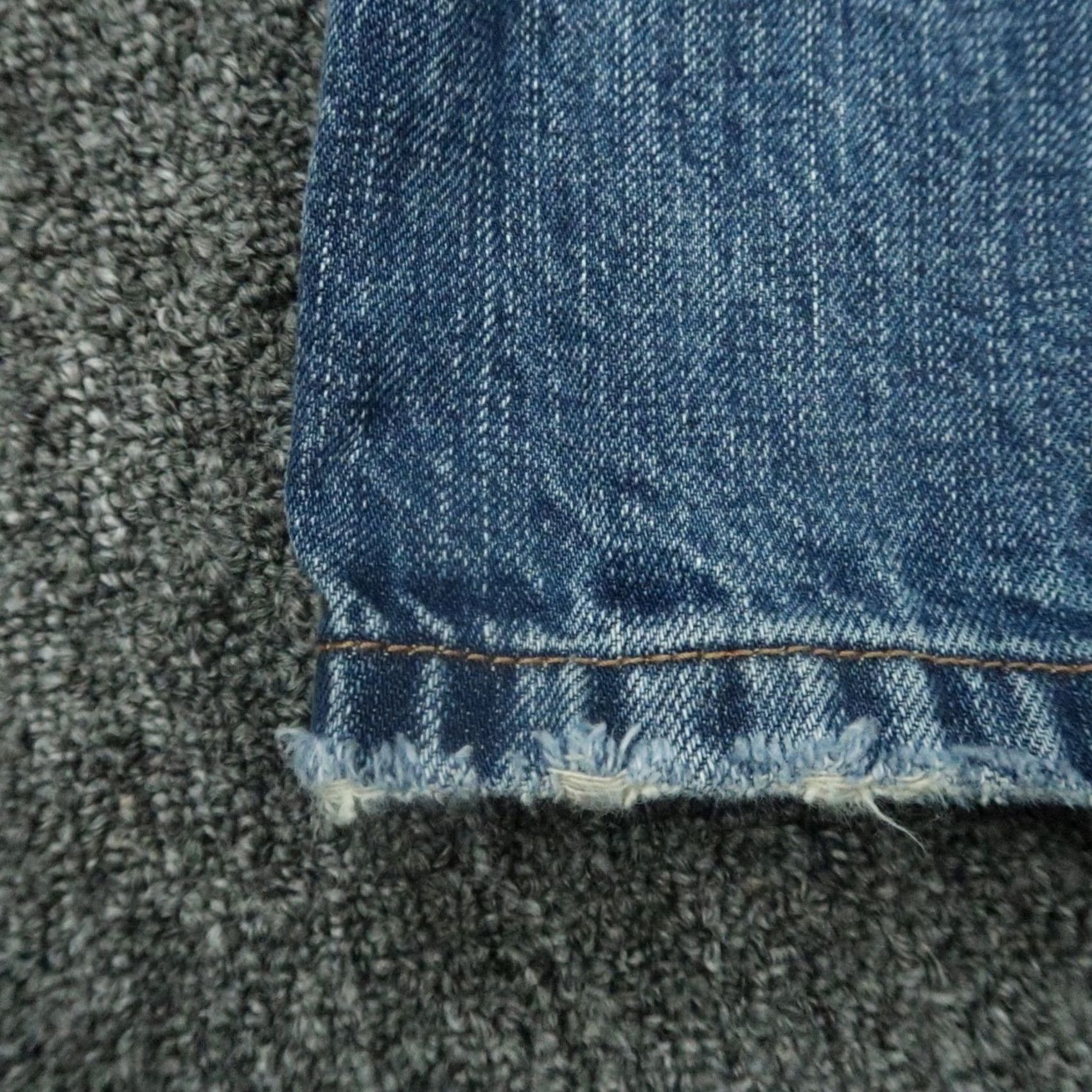 Taylor Stitch Taylor Stitch Jeans Mens 32x34 Blue Denim 5-Pocket Button Straight Pants Size US 32 / EU 48 - 6 Thumbnail