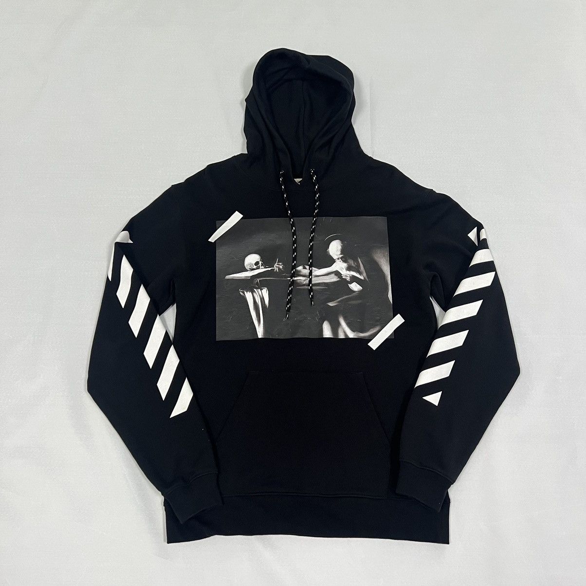 Off White OFF WHITE CARAVAGGIO SKULL 13 HOODIE Grailed