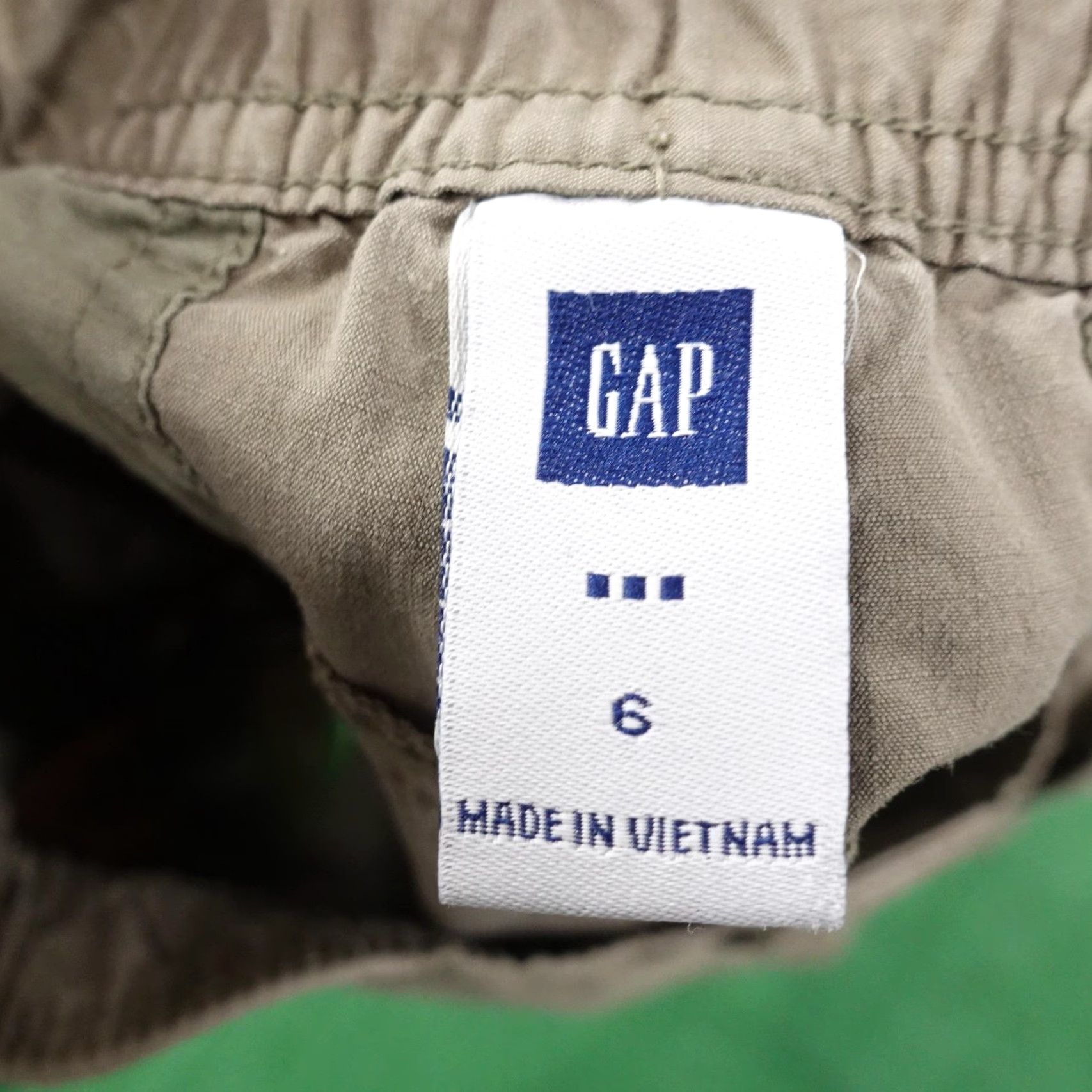 Gap Gap Cargo Shorts Womens Size 6 Green Pockets Casual Summer 4 in Inseam Womens Size 28" / US 6 / IT 42 - 5 Thumbnail
