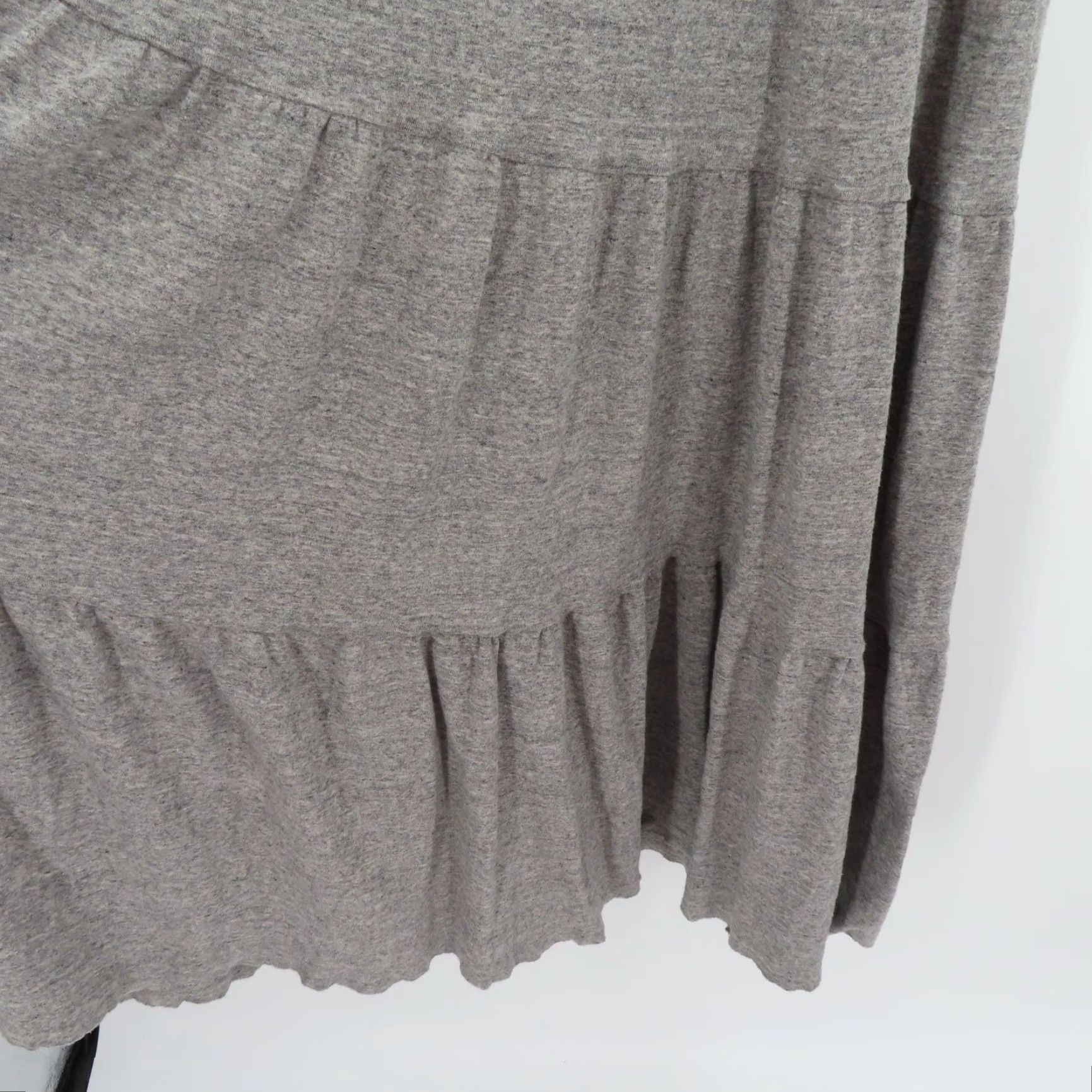 Vintage Cabi Women Small Solid Heathered Gray Scoop Neck Sleeveless Maxi Dress Sundress - Maxi, Sundress, Gray, S, Women, Casual, Machine Washable Size S / US 4 / IT 40 - 4 Thumbnail