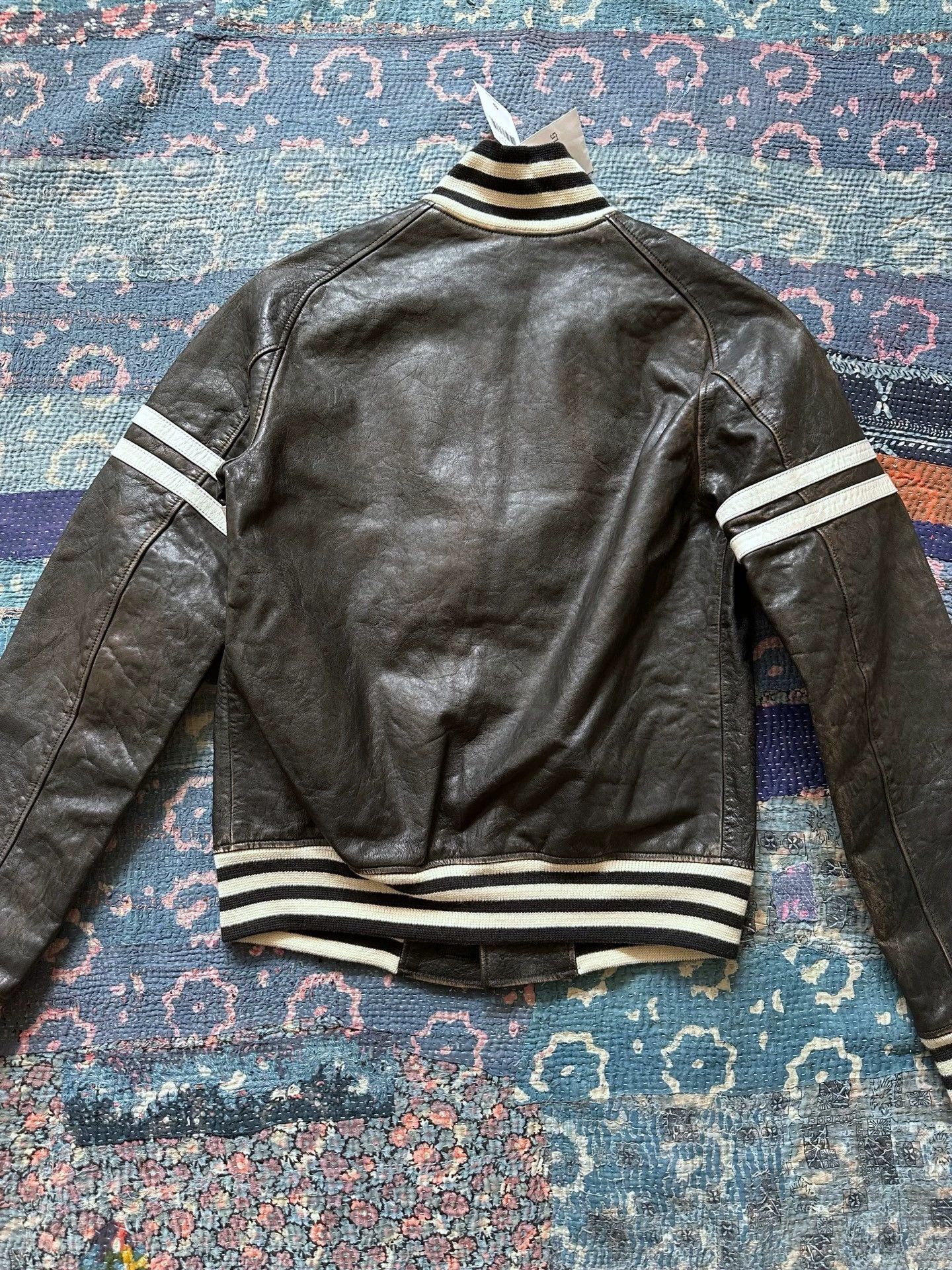 Polo Ralph Lauren Polo RL RugbyRRL Buffalo Leather Baseball Jkt S New Size US S / EU 44-46 / 1 - 2 Thumbnail