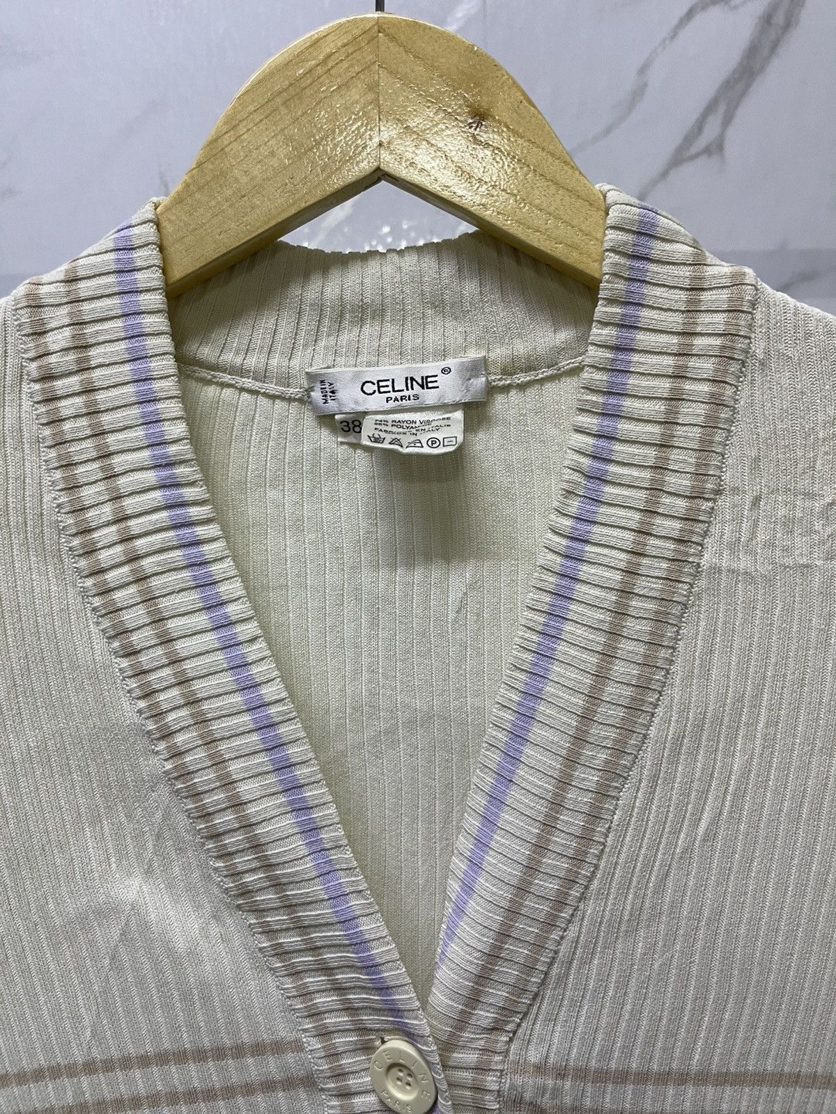 Celine Celine Cardigan Sweater Size M / US 6-8 / IT 42-44 - 6 Thumbnail
