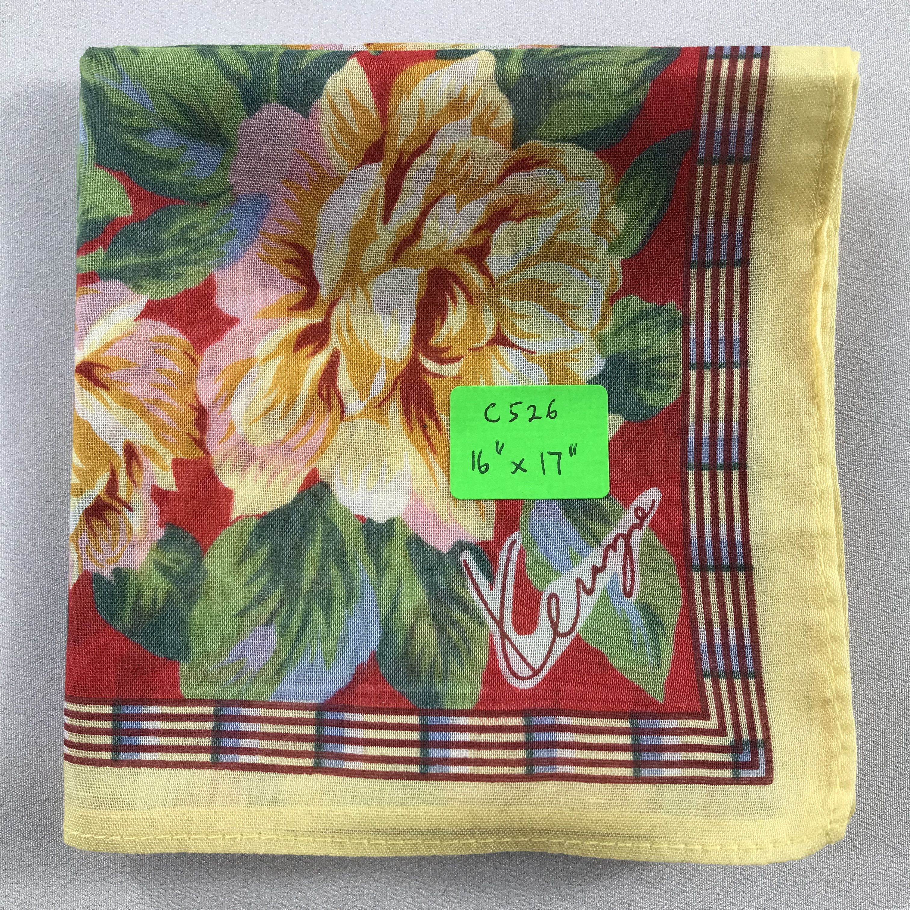 Kenzo Kenzo Handkerchief / Bandana / Neckerchief C526 Size ONE SIZE - 7 Thumbnail