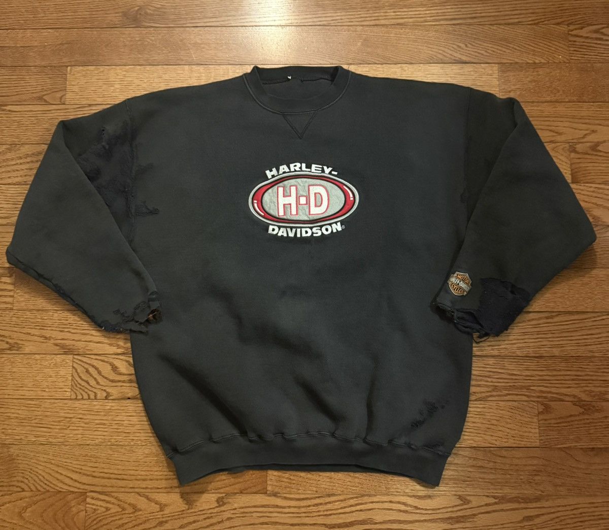Harley Davidson Vintage Harley-Davidson Sweater Size US L / EU 52-54 / 3 - 1 Thumbnail