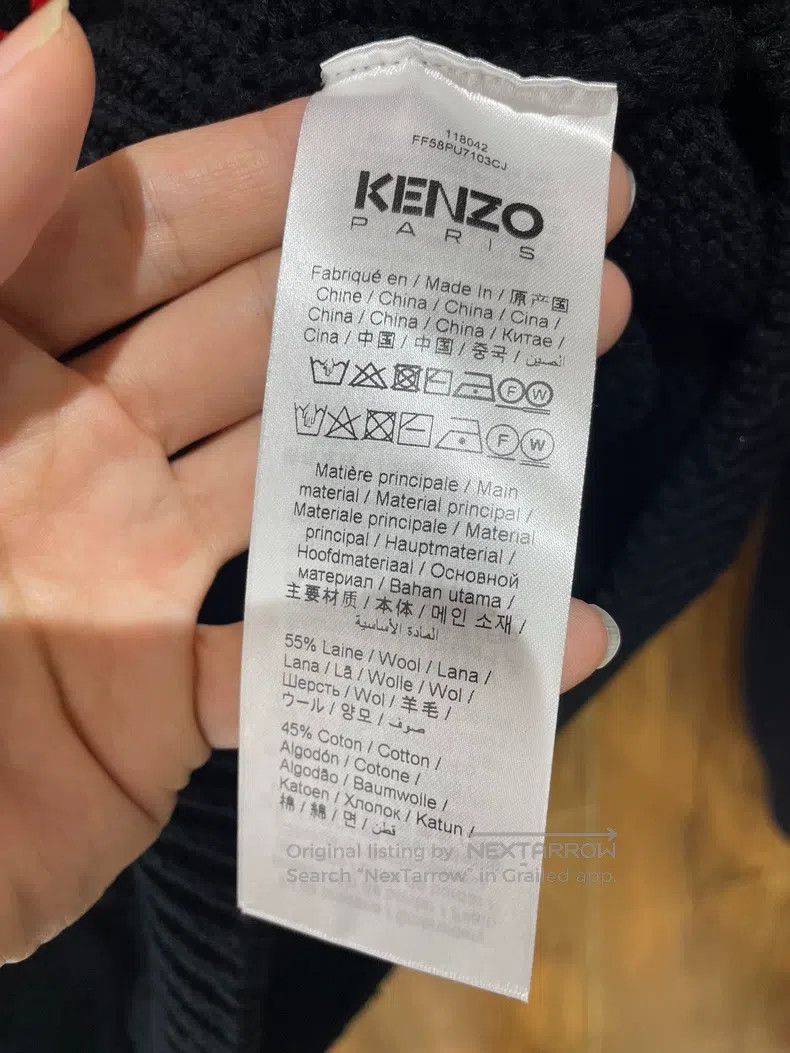 Kenzo Kenzo Sweater Size S / US 4 / IT 40 - 8 Thumbnail