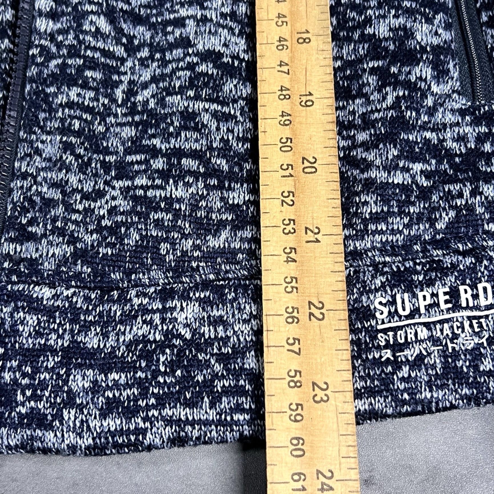 Superdry Superdry Jacket Women S Blue Storm Hooded Full Zip Activewear Jacket Heather Polyester Fall Spring Mens? Womens Size S / US 4 / IT 40 - 4 Thumbnail