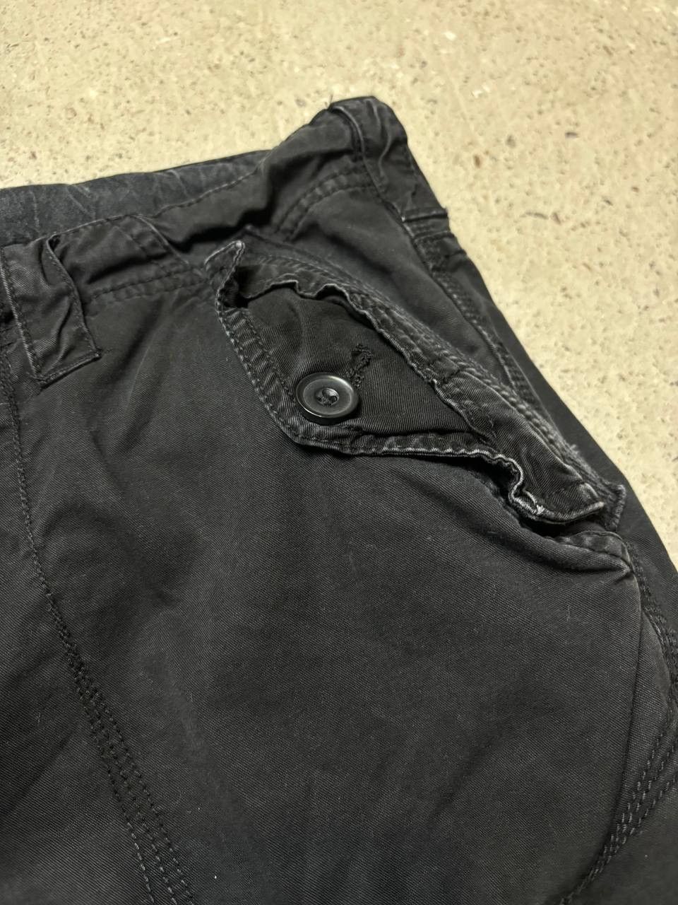 Japanese Brand × Vintage Vintage Y2K On Fire Military Style Cargo Baggy Shorts Size US 32 / EU 48 - 7 Thumbnail
