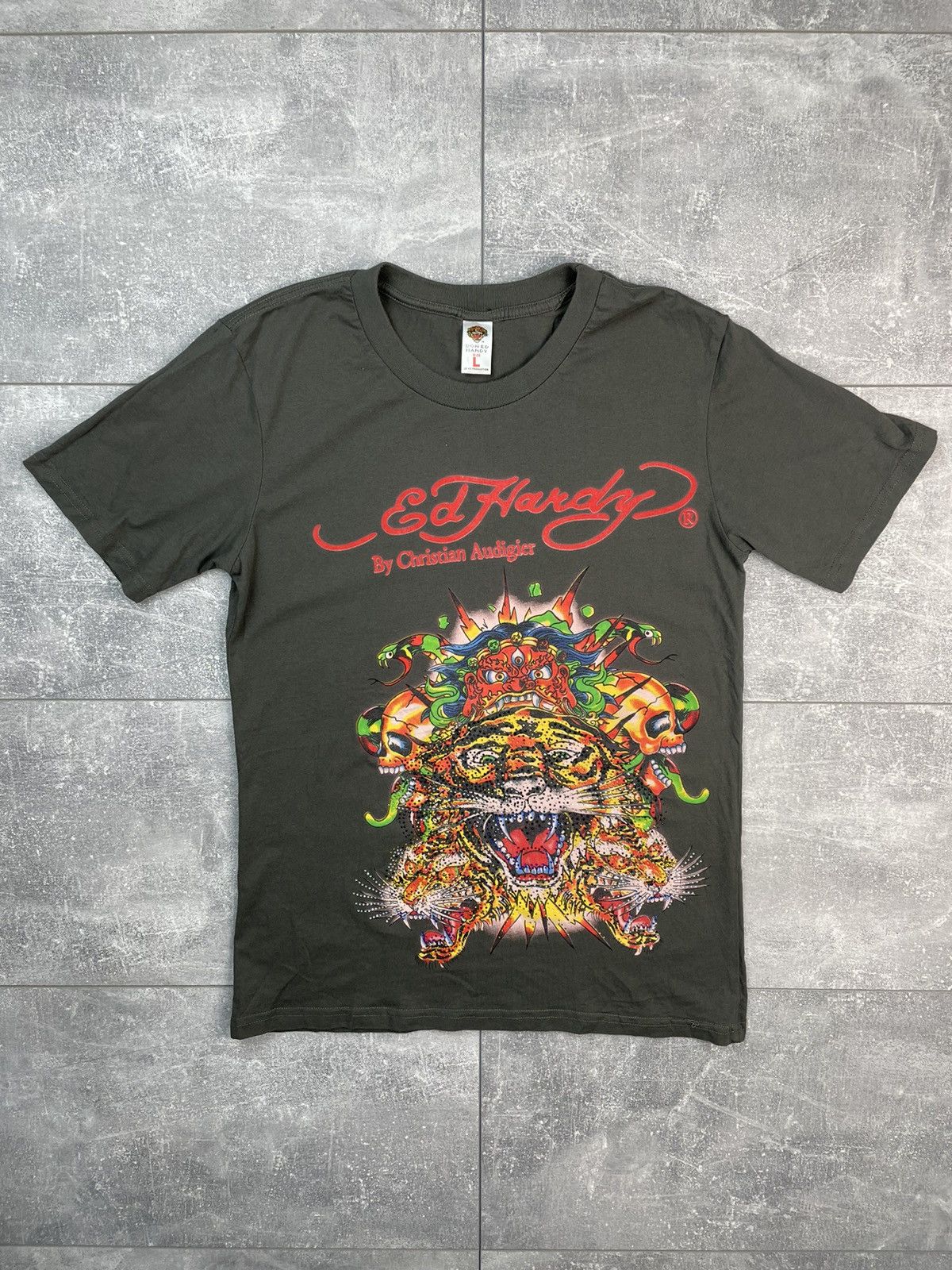 Christian Audigier × Ed Hardy Ed Hardy by Christian Audigier T-shirt Size US L / EU 52-54 / 3 - 1 Thumbnail
