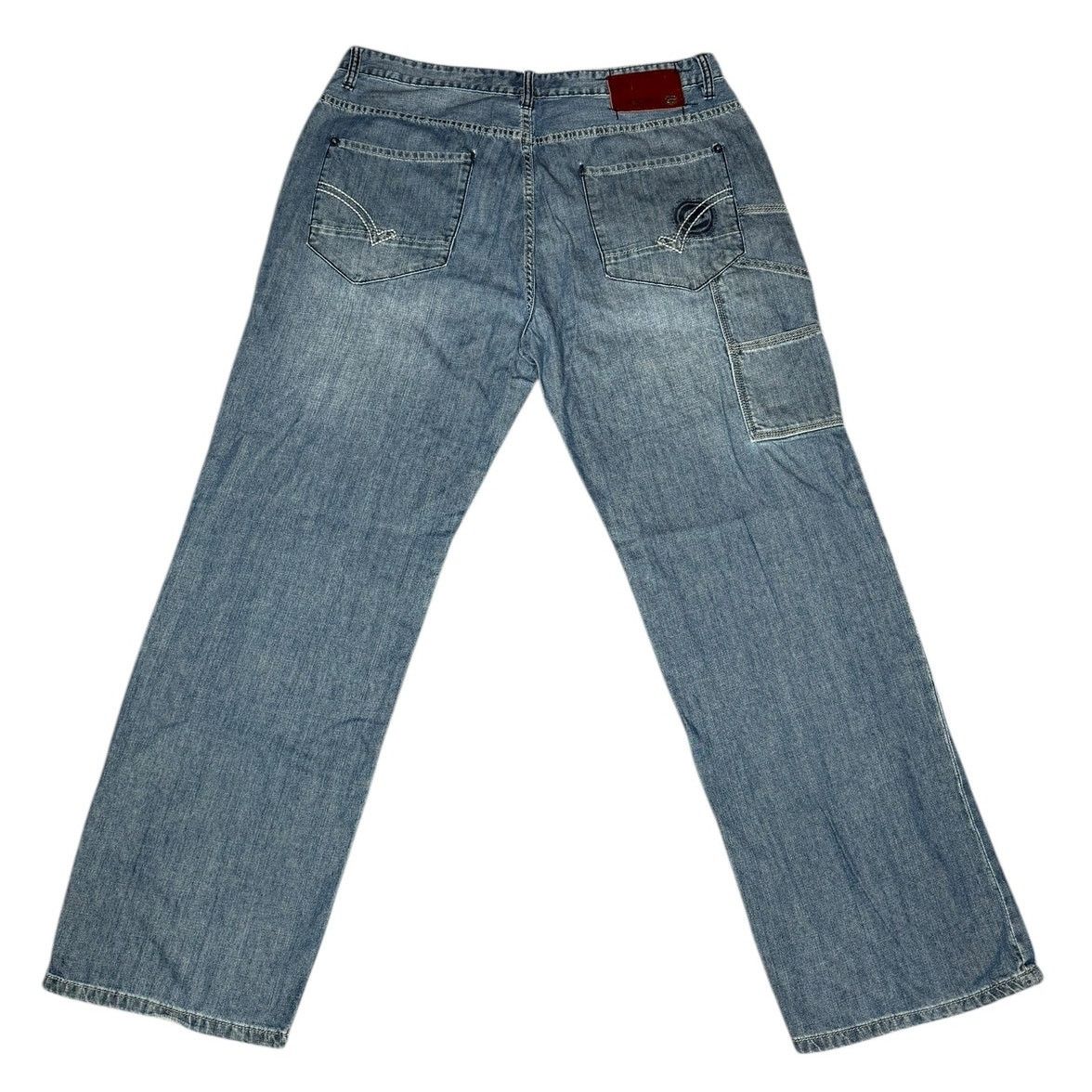 Ecko Unltd. × Vintage Vintage Y2k Ecko Unltd Baggy Denim Jeans Size 38x30 Size US 38 / EU 54 - 2 Thumbnail