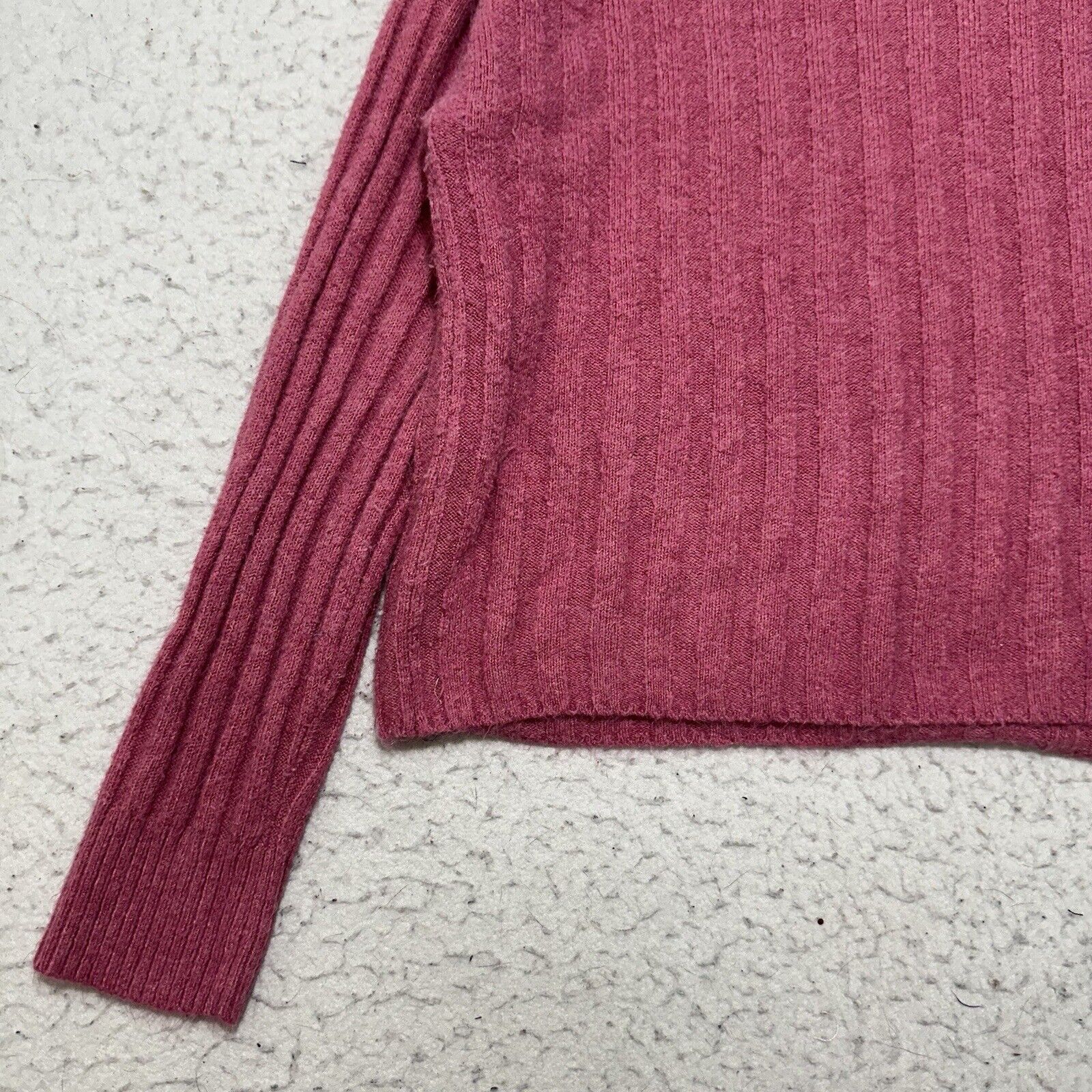 American Eagle Outfitters American Eagle XS Cropped Crewneck Sweater Pink Knit Size XS / US 0-2 / IT 36-38 - 7 Thumbnail