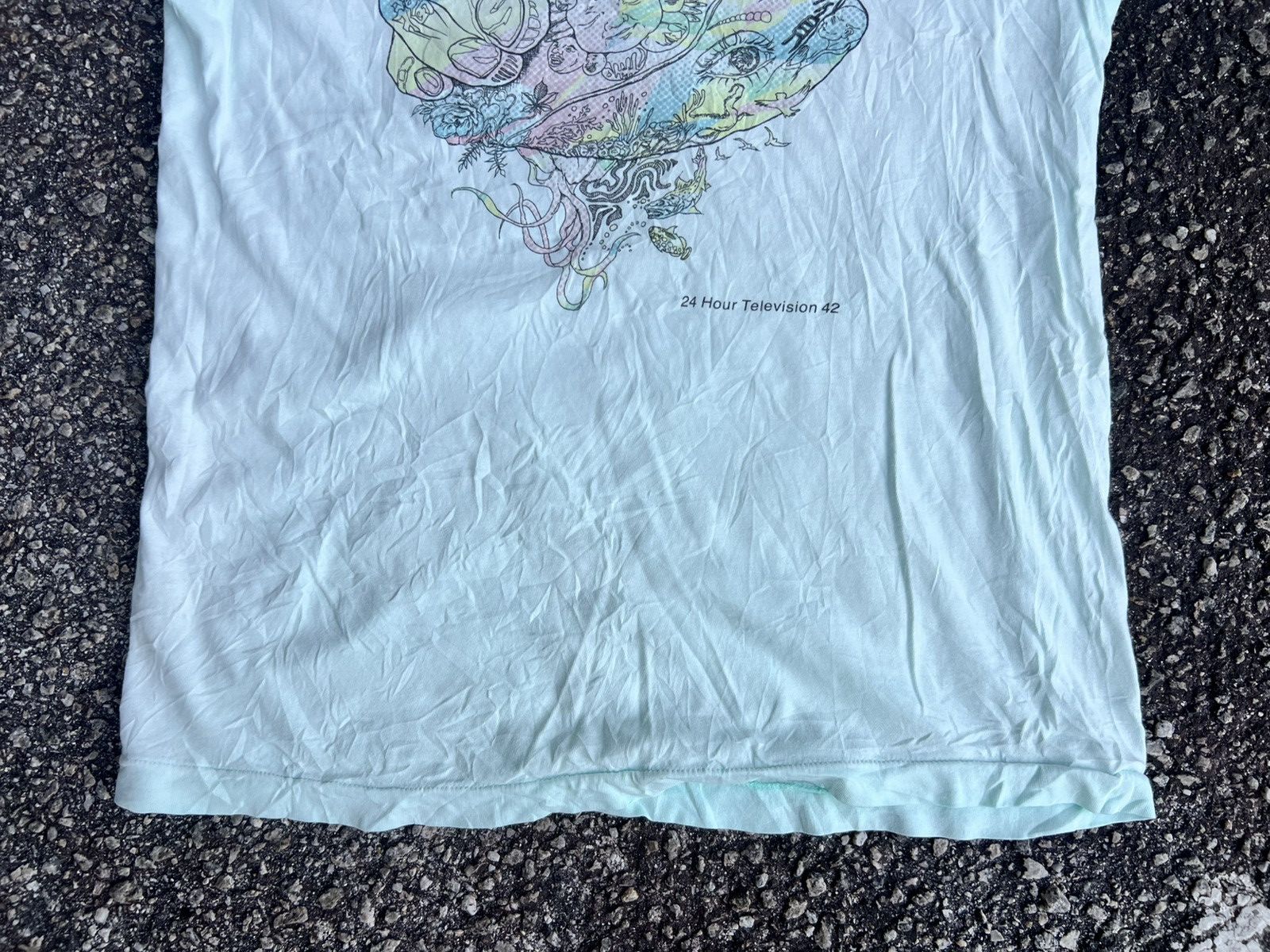 Japanese Brand × Vintage 24 Hour Television Printed Tee Size US M / EU 48-50 / 2 - 2 Thumbnail