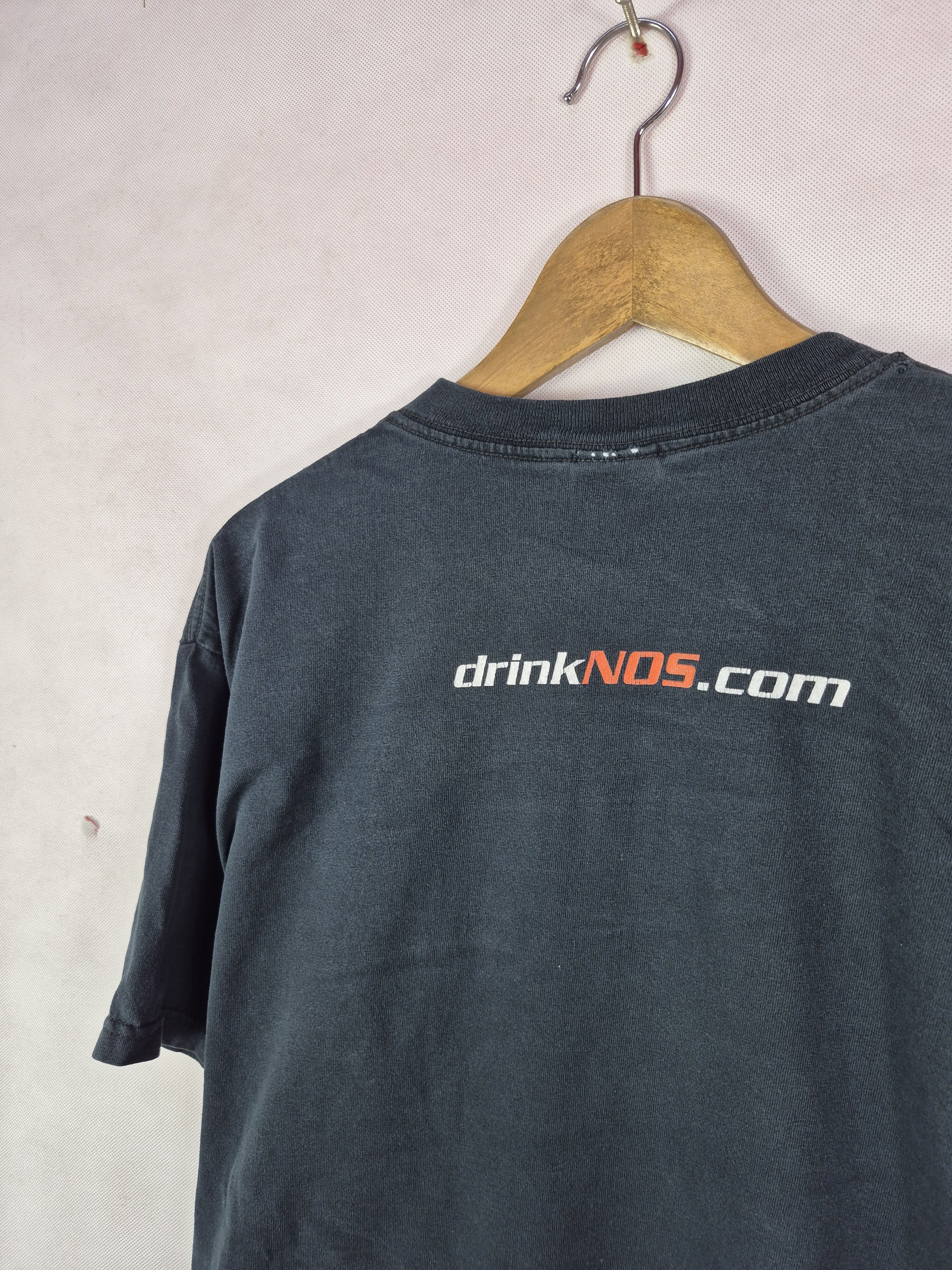 Vintage 🔥 Vintage Y2K Nos Energy Drink Promo Tee Car Racing Size US L / EU 52-54 / 3 - 6 Thumbnail