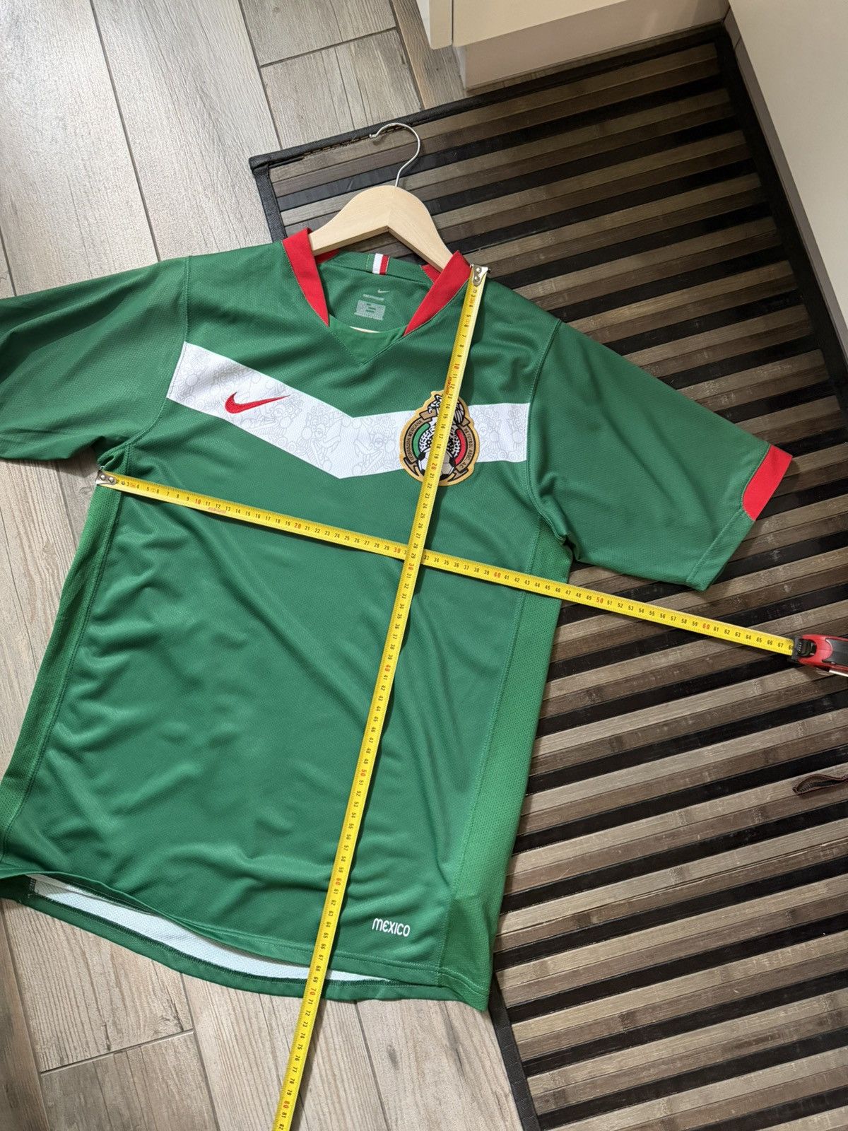 Nike Nike Mexico Vintage 2006 2007 World Cup Home Jersey Size US S / EU 44-46 / 1 - 10 Thumbnail