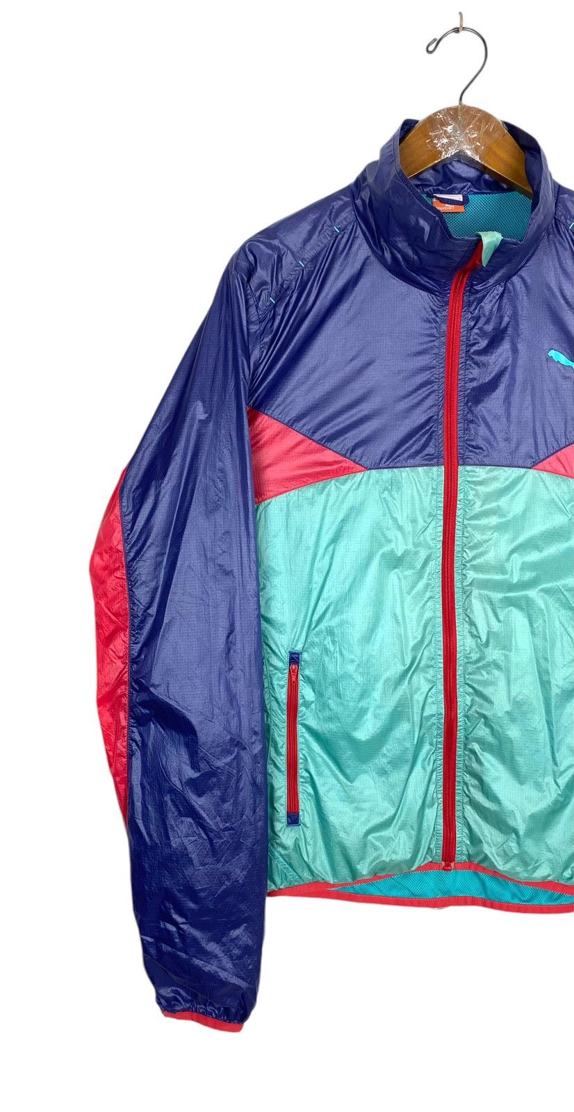 Puma Rare‼️ Puma Colour Block Light Jacket Size US M / EU 48-50 / 2 - 2 Thumbnail