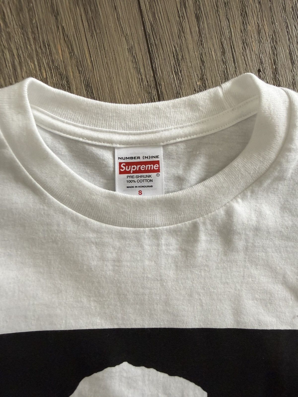 supreme x number (n)ine manson tee