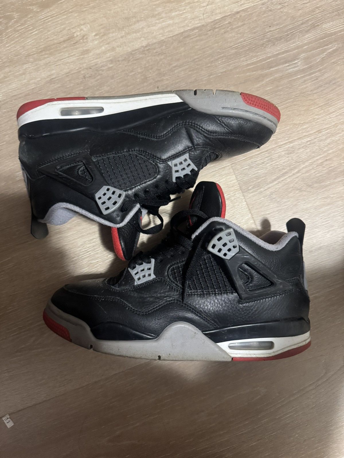 Jordan Brand Jordan 4 Bred Reimagined Size US 9 / EU 42 - 3 Thumbnail