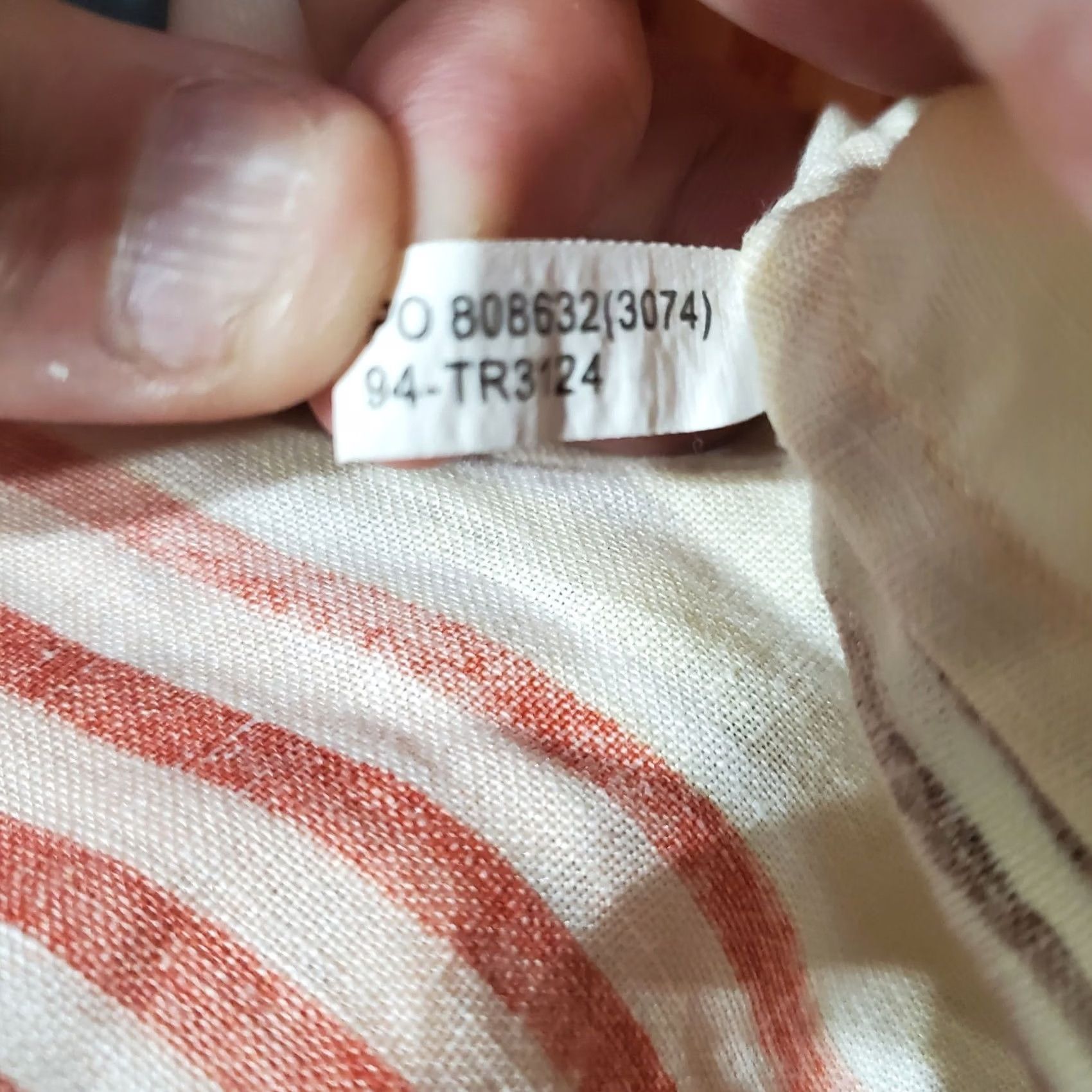 Tommy Bahama Tommy Bahama Shirt Mens Large Linen Beige Red Yellow Striped Long Sleeve Aloha Beach Casual Cruise Vacation Relaxed Size US L / EU 52-54 / 3 - 7 Thumbnail