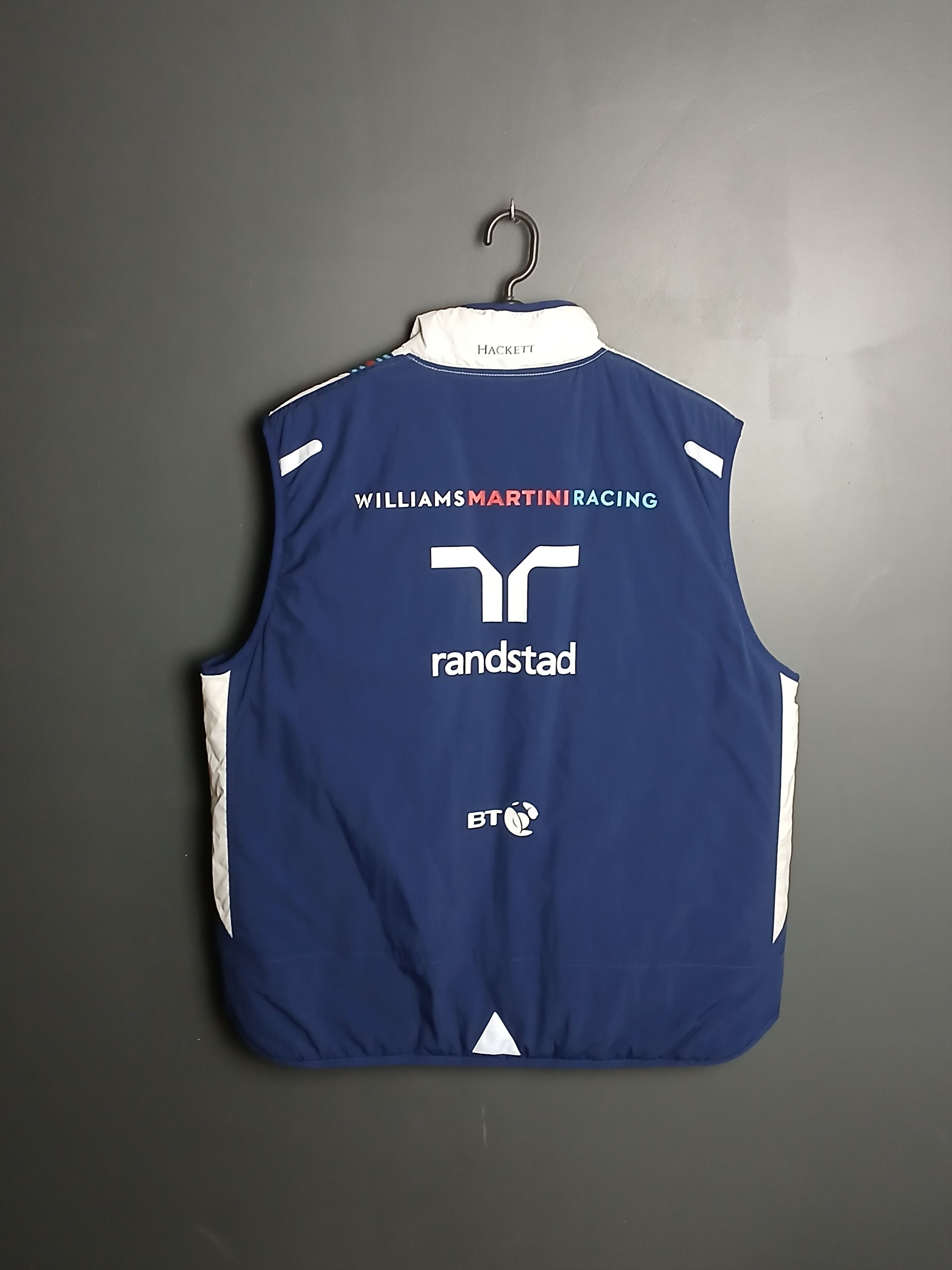 Formula 1 × Hackett Williams Martini Racing F1 Vest Size US XL / EU 56 / 4 - 2 Thumbnail