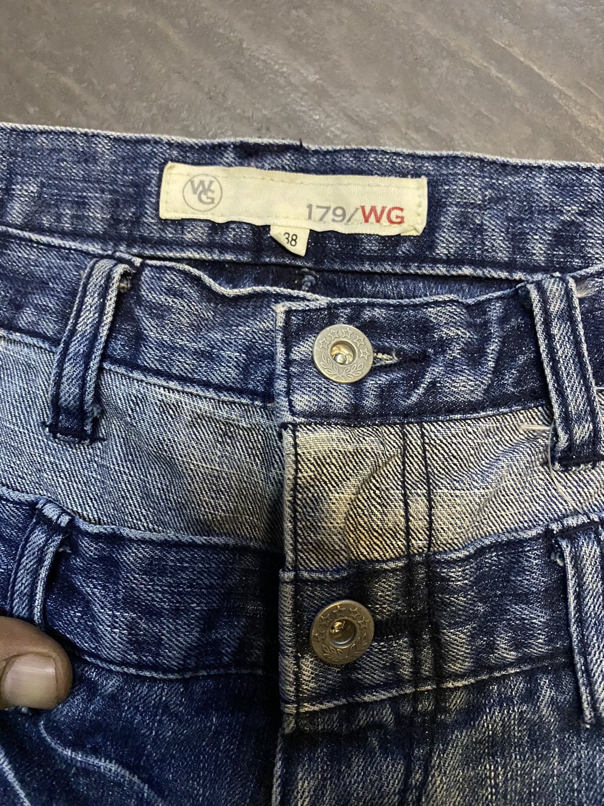 Hysteric Glamour × Japanese Brand × Vintage Japan WG haggi double waist Size 31" - 6 Thumbnail
