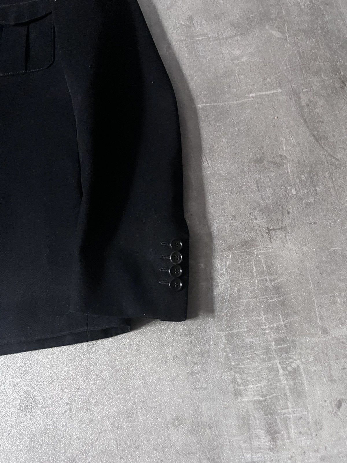 Dior velour jacket blazer archival rare black