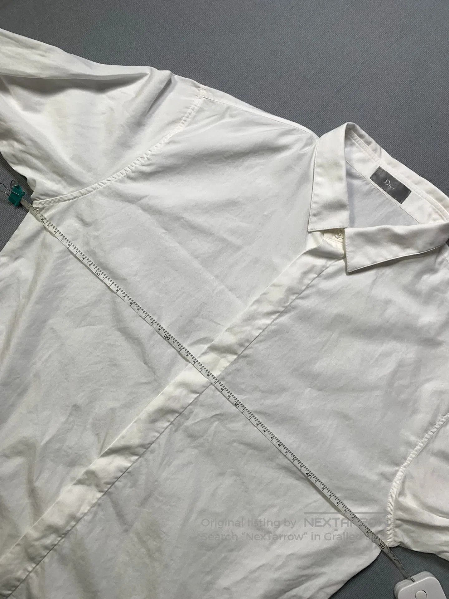 Dior Dior Bee Embroidery White Shirt. Size US M / EU 48-50 / 2 - 8 Thumbnail