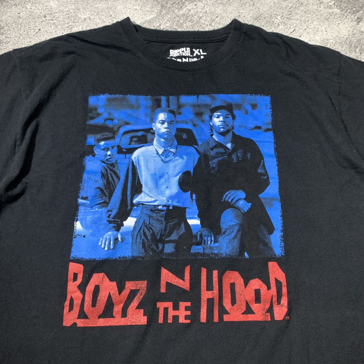 Rap Tees Vintage Boyz In The Hood T-Shirt Size US XL / EU 56 / 4 - 2 Thumbnail