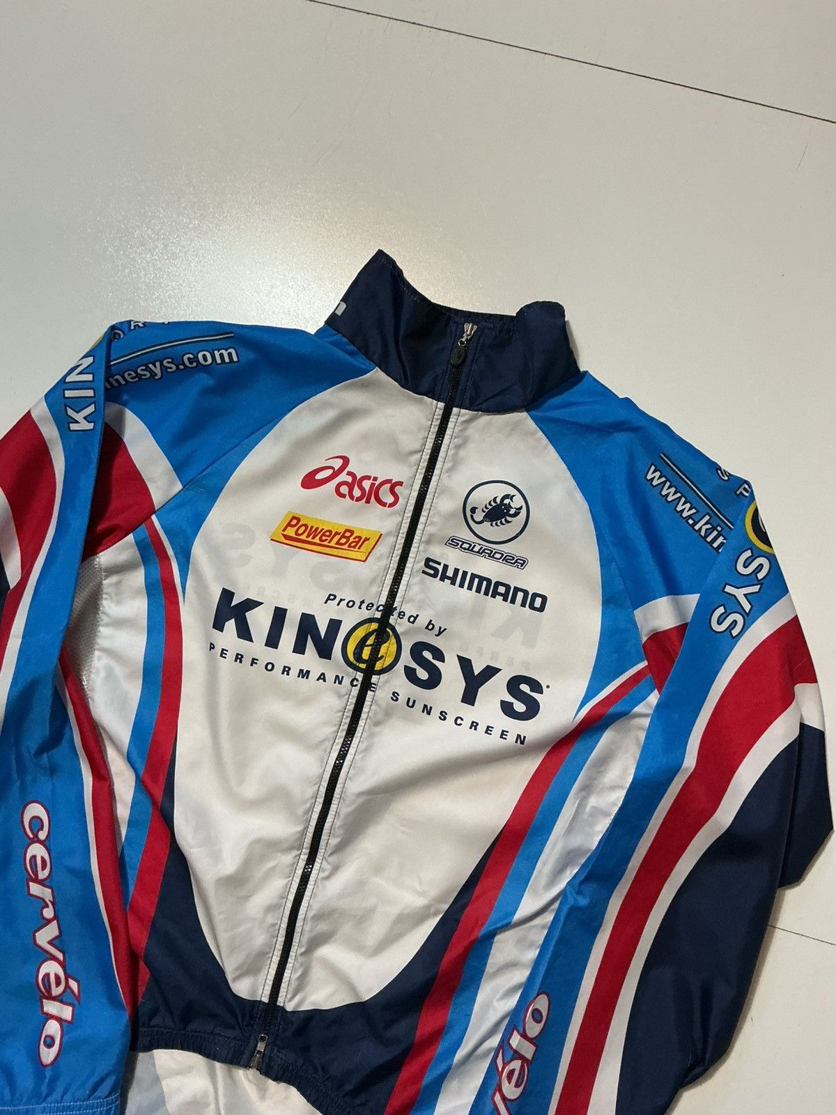 Other Squadra Team Division Shimano Bike Cycling Racing Zip Jacket Size US L / EU 52-54 / 3 - 3 Thumbnail