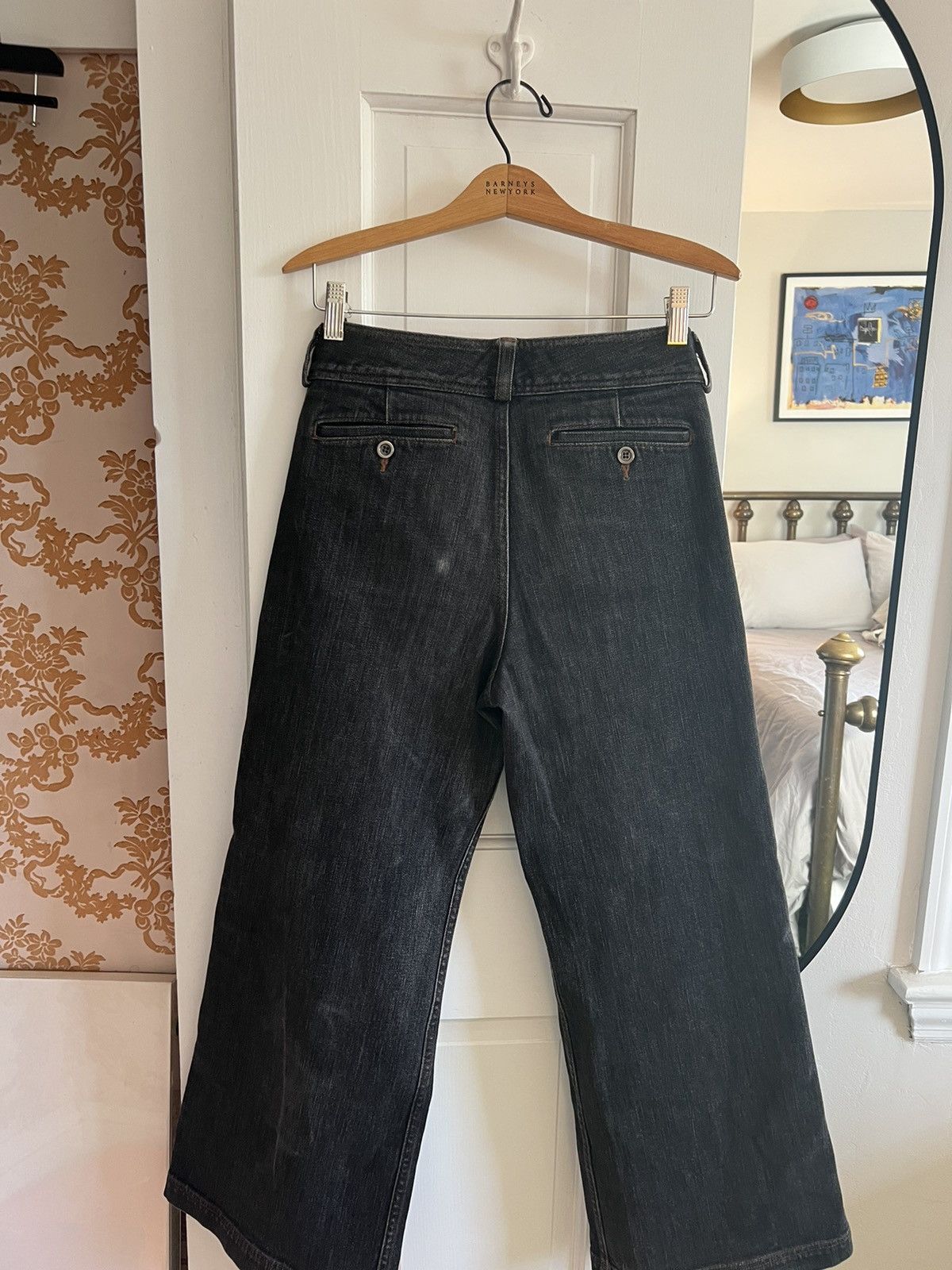 Comme des Garcons Comme Des Garçons Wide Leg Denim Pants Size US 30 / EU 46 - 3 Thumbnail