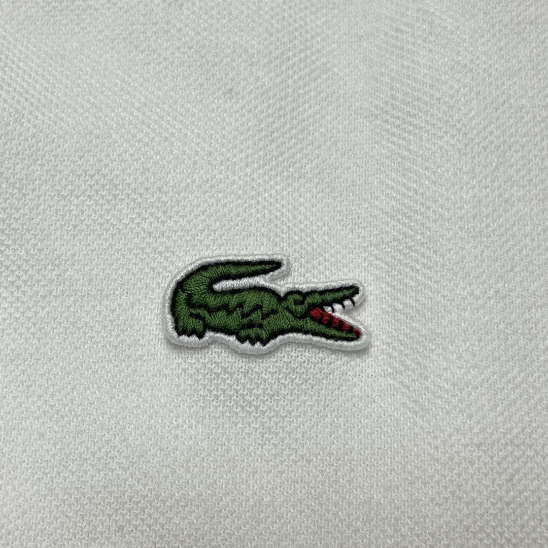 Junya Watanabe × Lacoste [Rare]Lacoste eYe Junya Watanabe Polo Shirt, Size M, White Size US M / EU 48-50 / 2 - 4 Thumbnail