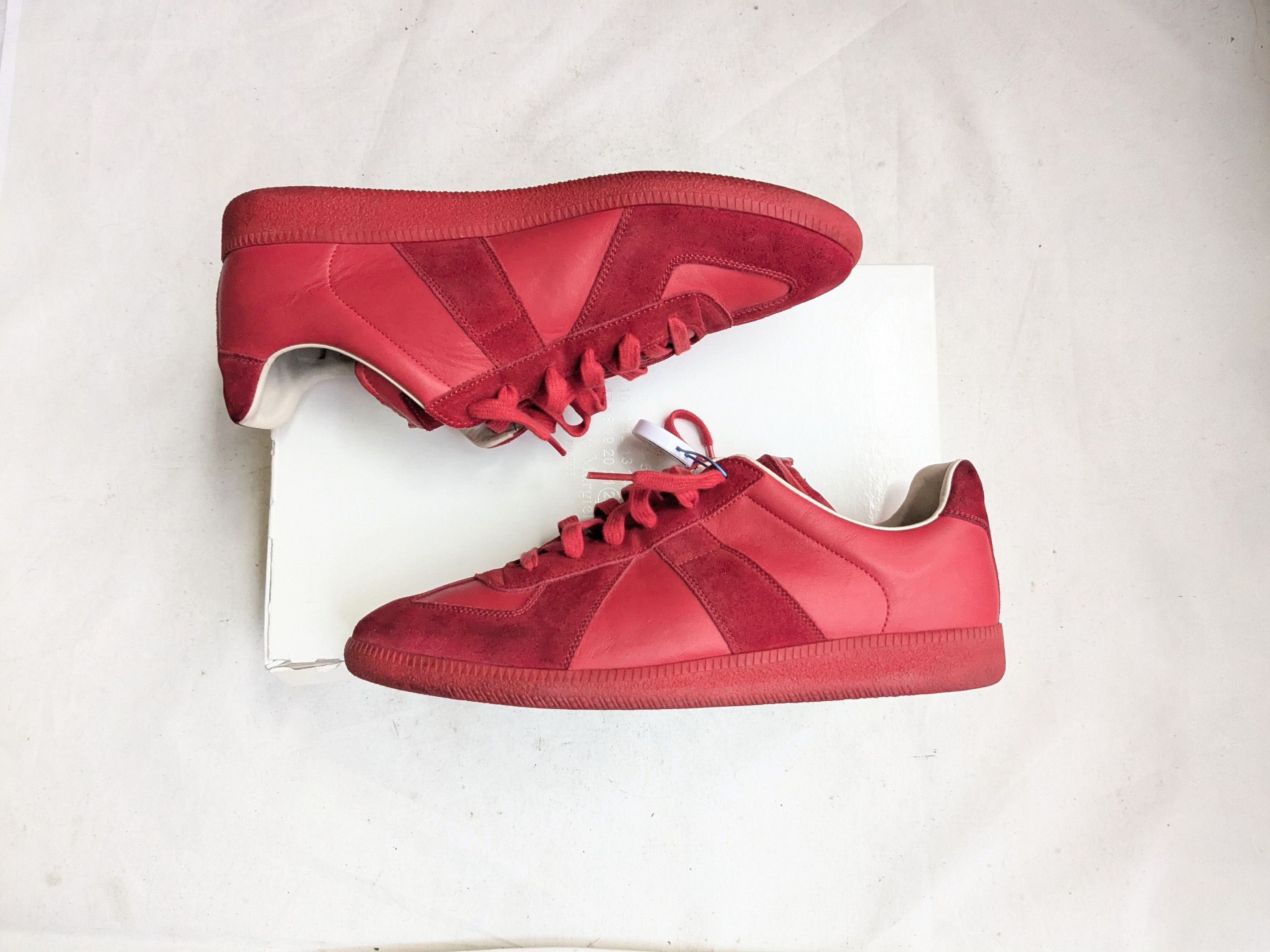 Maison Margiela GAT Replica Red 11 44 Low Tops