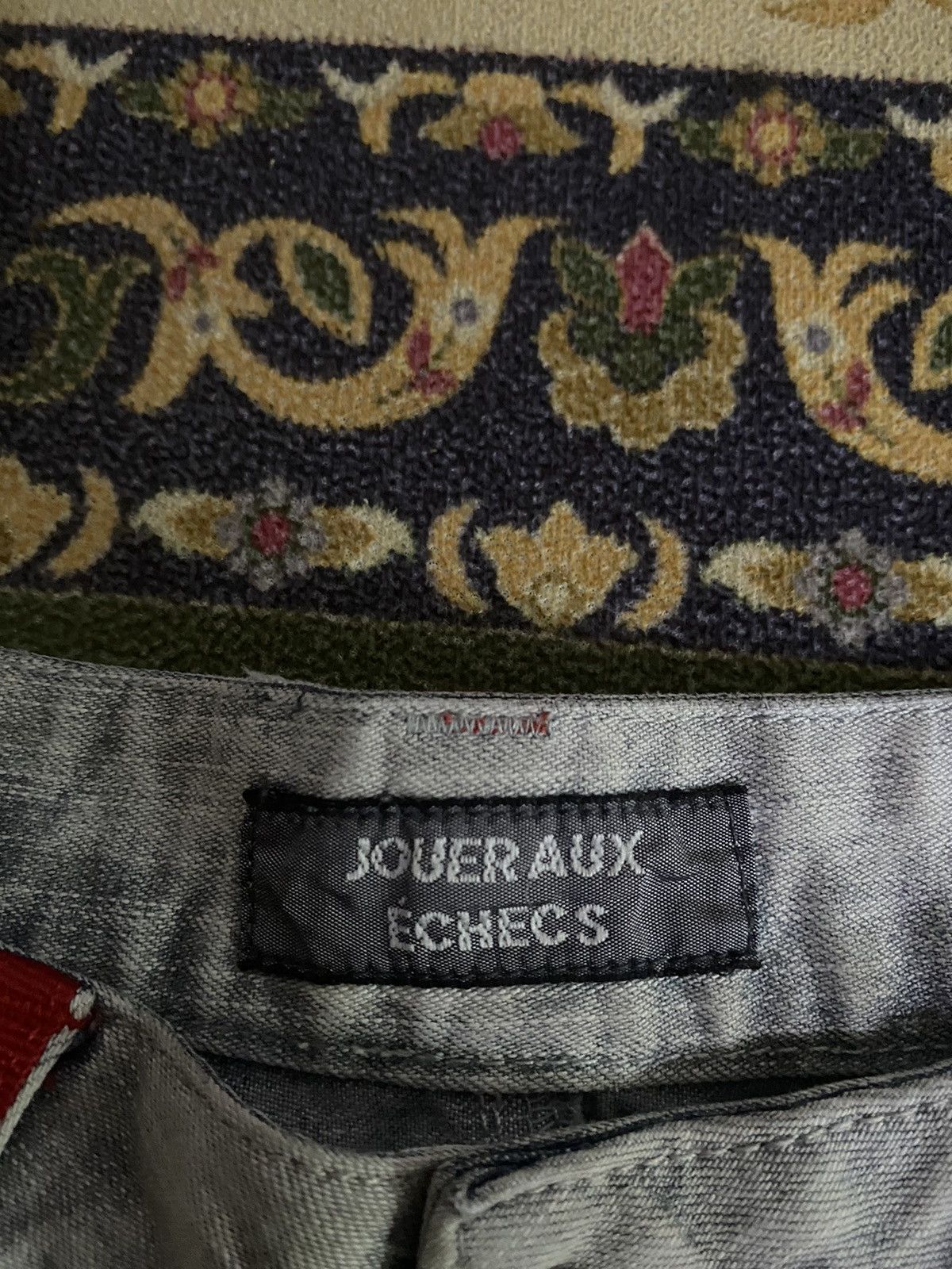 Hysteric Glamour Japanese Brand JOUER AUX ECHECS Super Flare Jeans Size 26" / US 2 / IT 38 - 10 Thumbnail