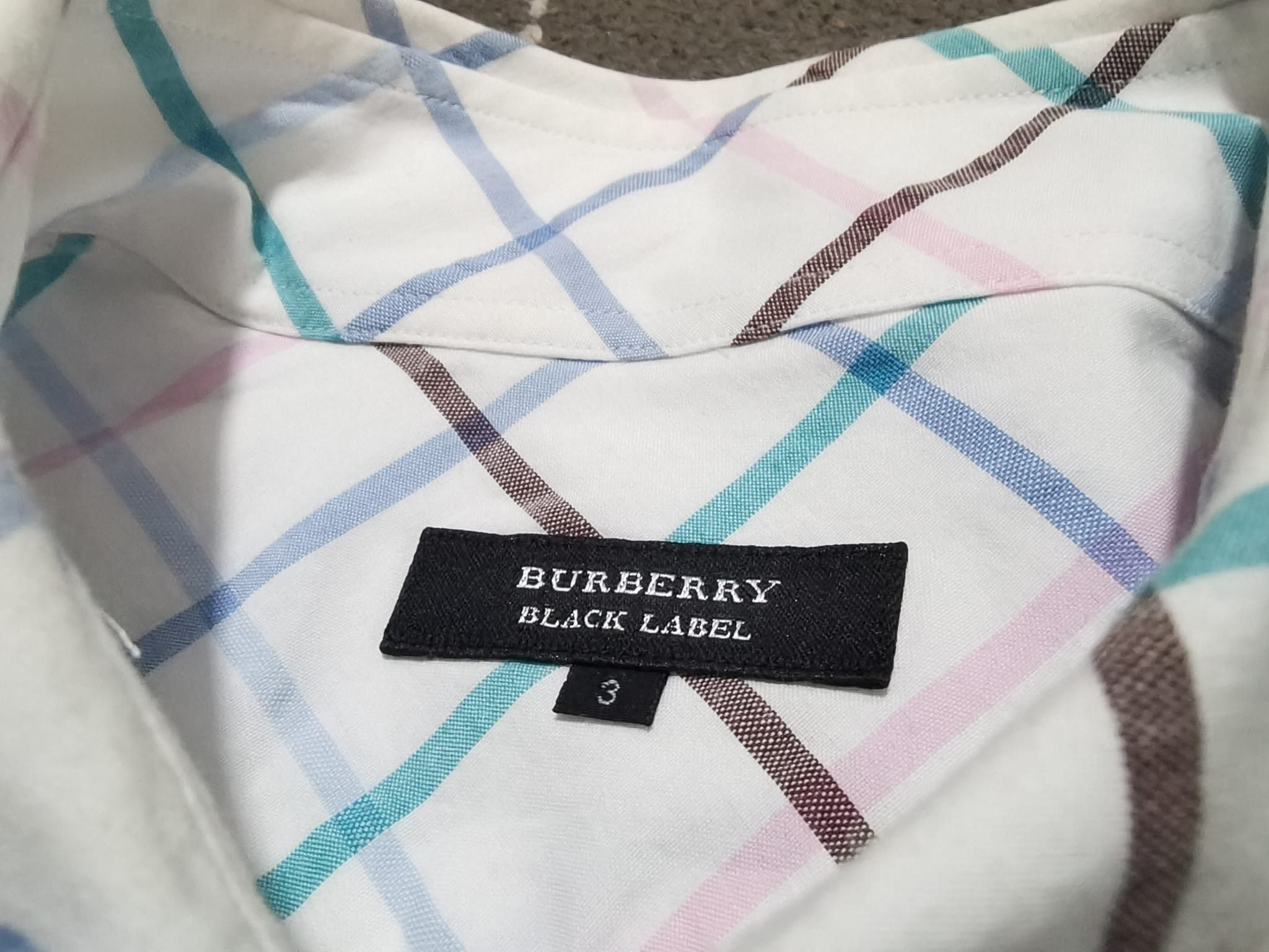 Burberry × Designer BURBERRY black label buttons up S 2109 Size US S / EU 44-46 / 1 - 3 Thumbnail