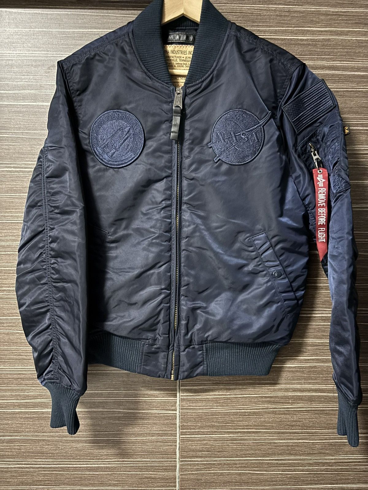 Alpha Industries Alpha Industries Navy Nylon Jacket Size US M / EU 48-50 / 2 - 1 Thumbnail