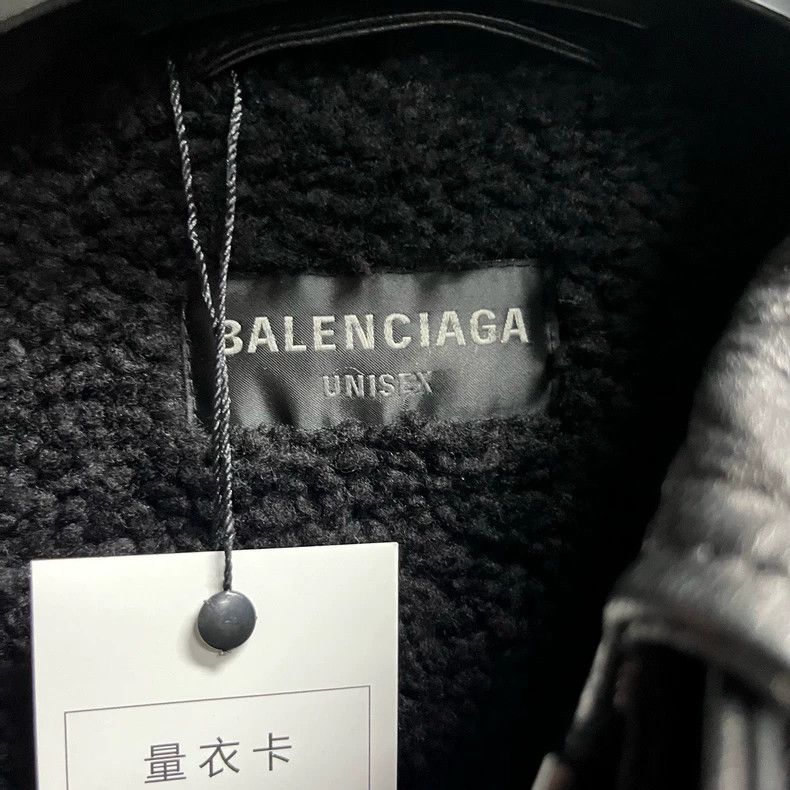 Balenciaga Balenciaga Sporty B Solid Logo Embroidered Lapel Lined Gra Size US XS / EU 42 / 0 - 2 Thumbnail