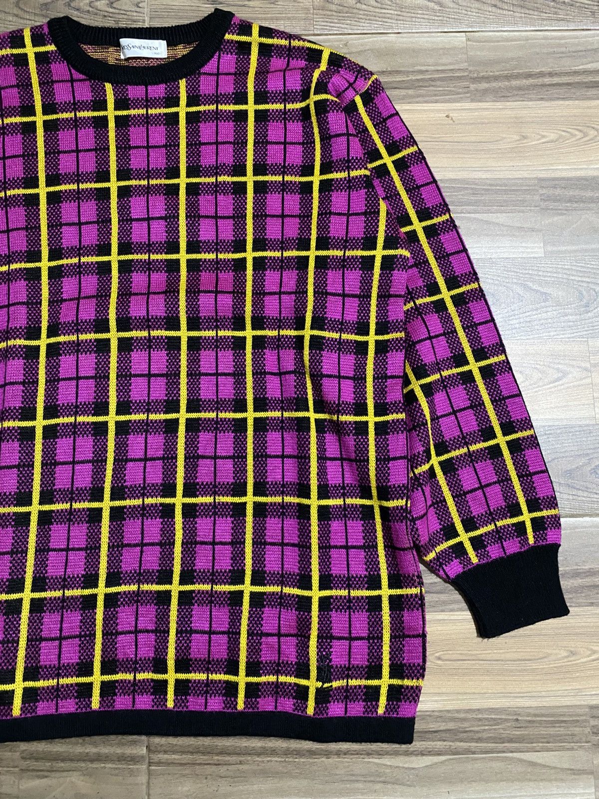 Saint Laurent Paris × Vintage × Yves Saint Laurent VINTAGE YVES SAINT LAURENT SWEATERS Size ONE SIZE - 3 Thumbnail