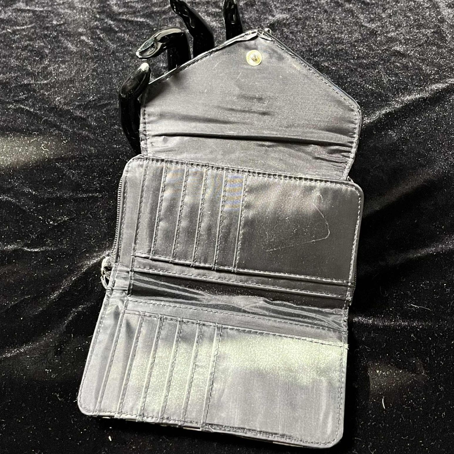 Other Y2K Black & Gray Heart Wallet Size ONE SIZE - 8 Thumbnail