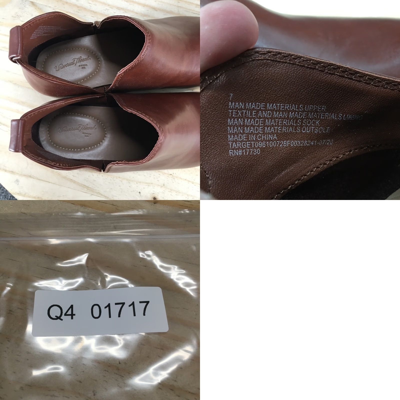 Vintage Universal Thread Boots Womens 7 Brown Nora Ankle Bootie Slip-On Casual Shoe Model Nora Women Boots Brown Ankle Bootie Slip-On Casual Size US 7 / IT 37 - 10 Thumbnail