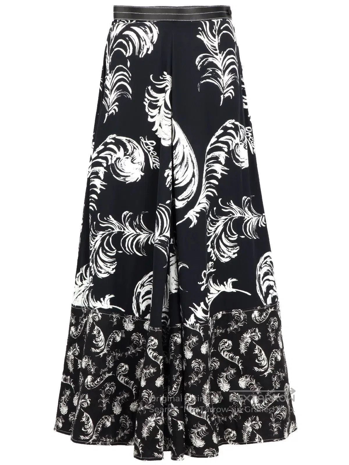 Loewe LOEWE Floral Print A-Line Skirt. Size 33" - 1 Thumbnail