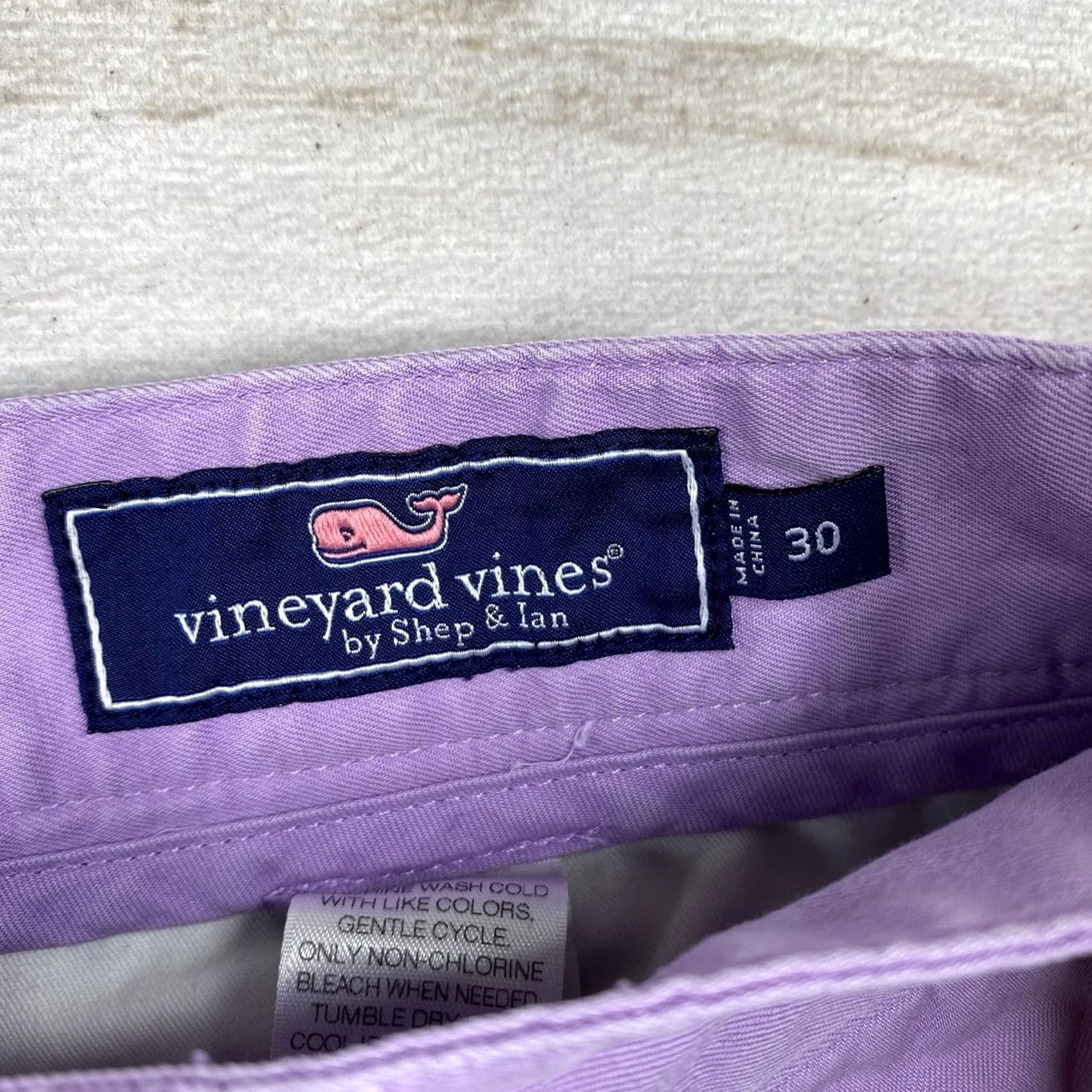 Vineyard Vines Vineyard Vines Shorts Mens 30 Purple Chino Colorful Beach Summer Golf Casual Preppy Size US 30 / EU 46 - 2 Thumbnail
