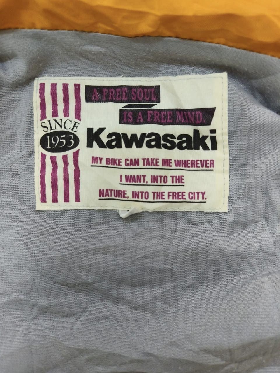 Vintage VINTAGE 90s KAWASAKI JACKET Size US L / EU 52-54 / 3 - 4 Thumbnail