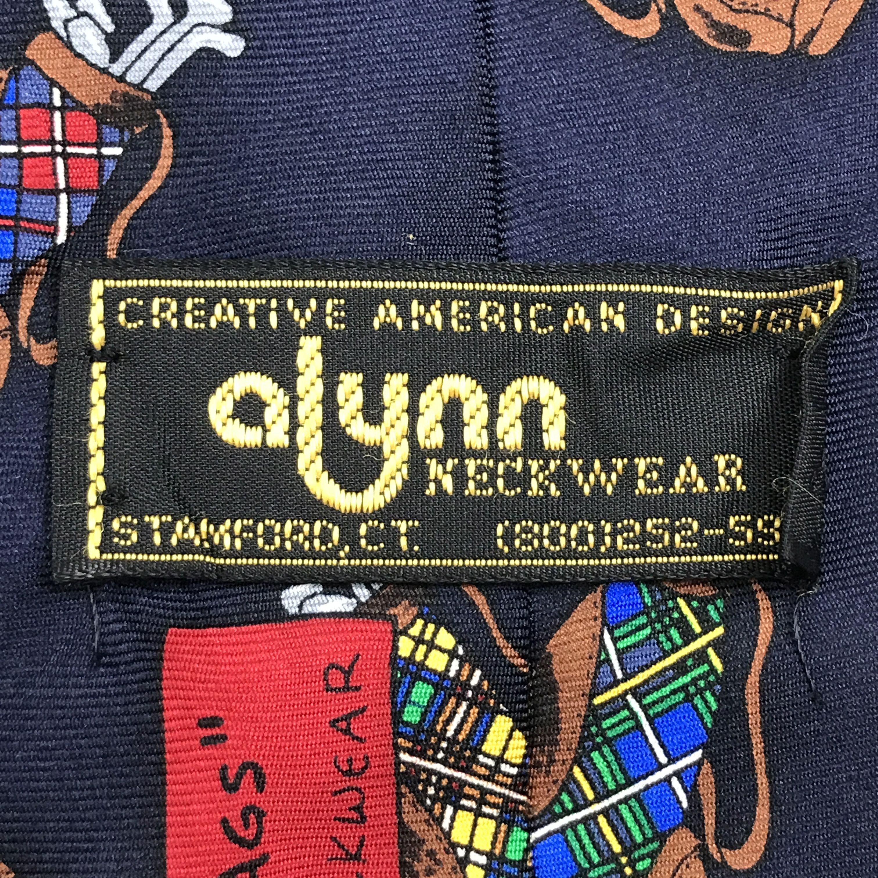 Vintage Vintage Alynn Silk Necktie Size ONE SIZE - 6 Thumbnail